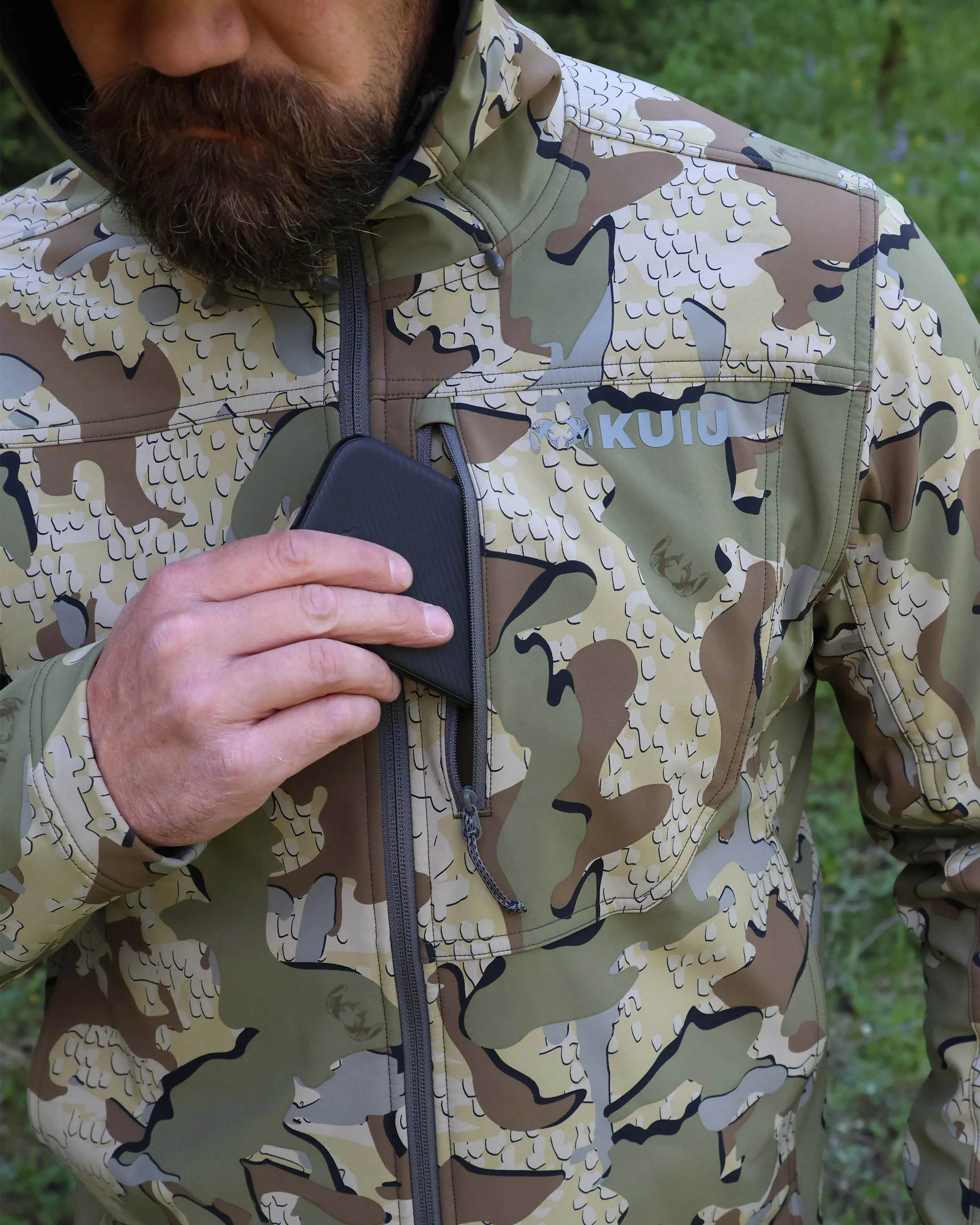 Alpine Hooded Jacket | Steel Blue - Image 4