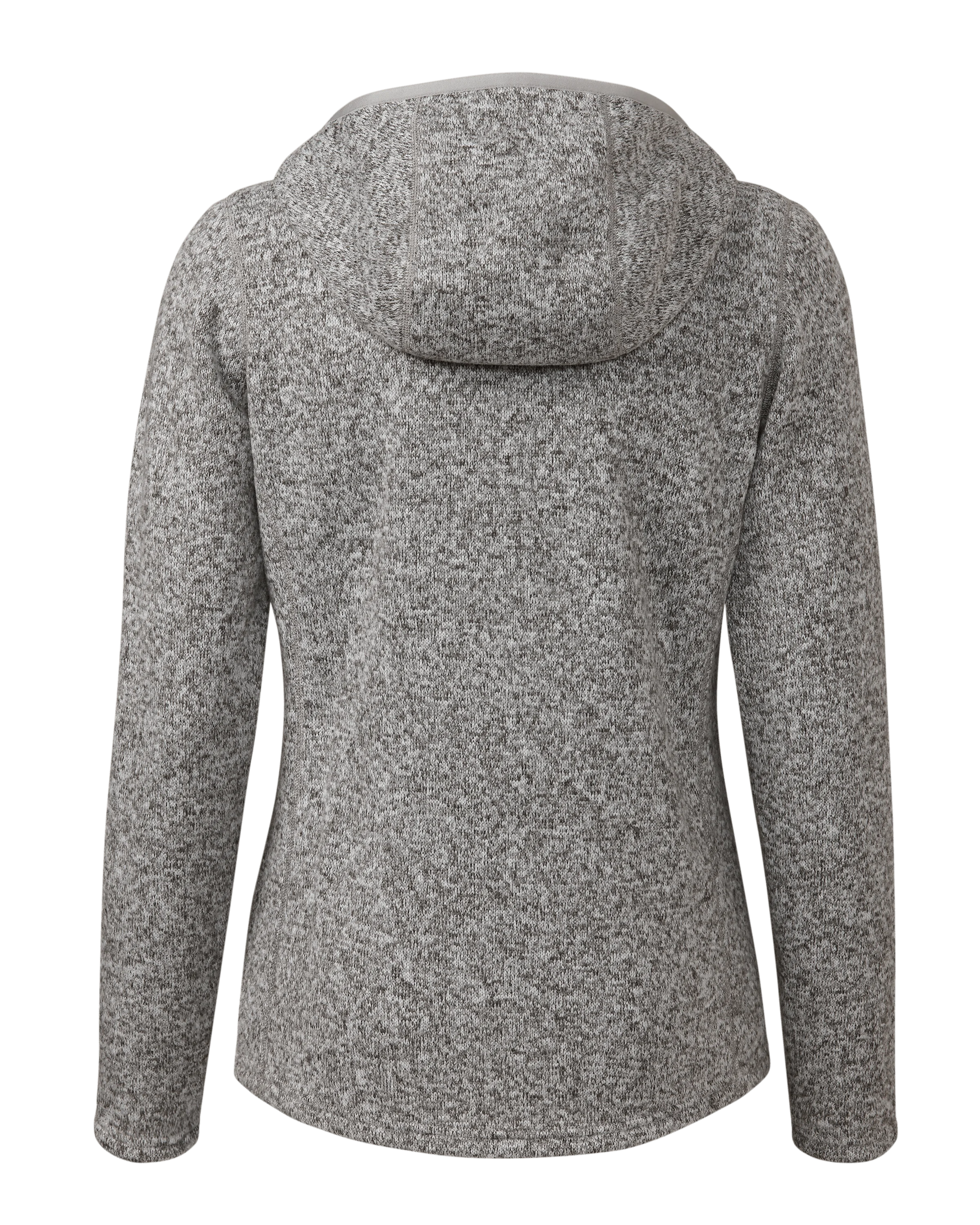 Alternative view of Women's Base Camp Hooded Sweater | Stone White Heather