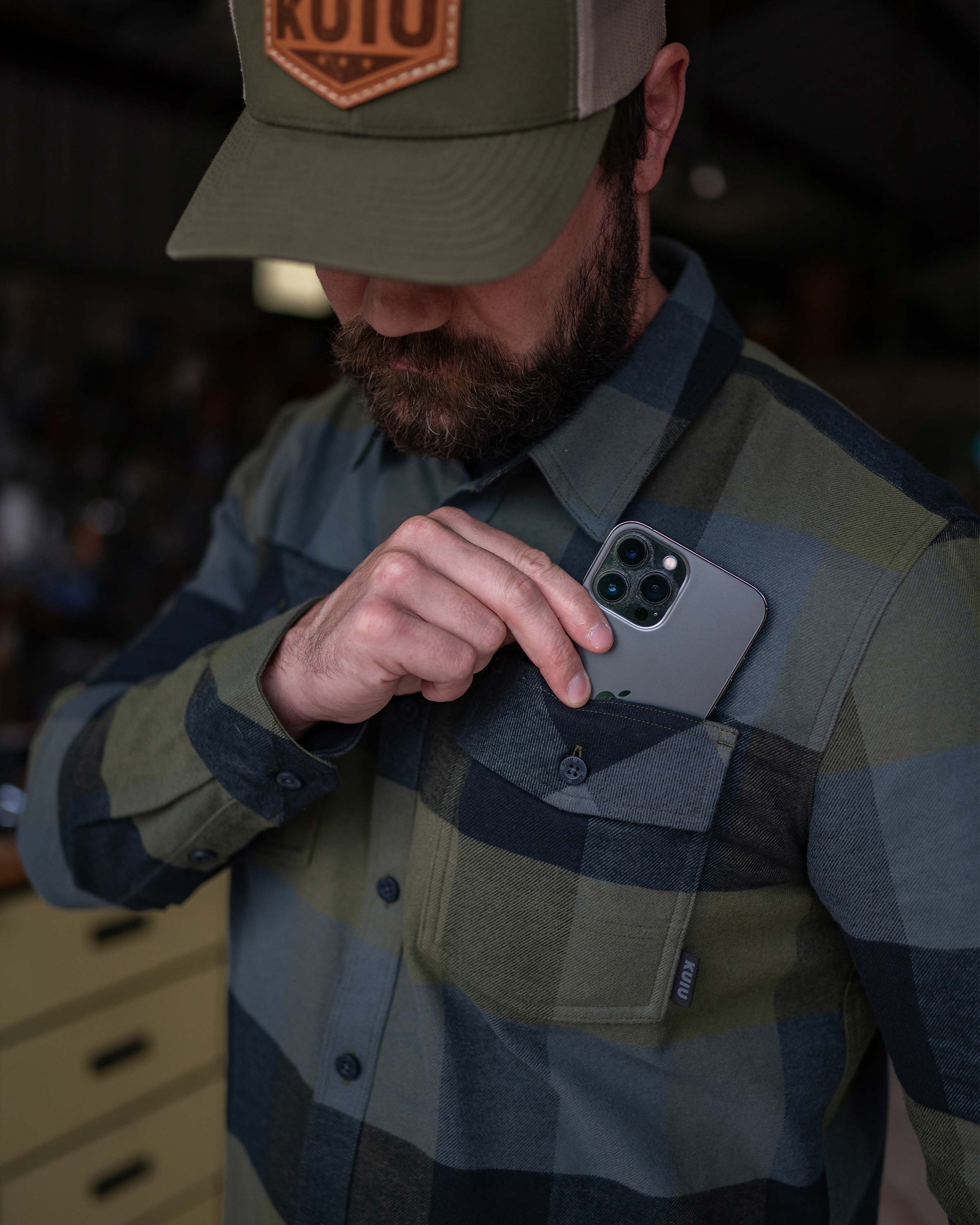 Field Flannel Shirt | Valo Plaid - Image 5