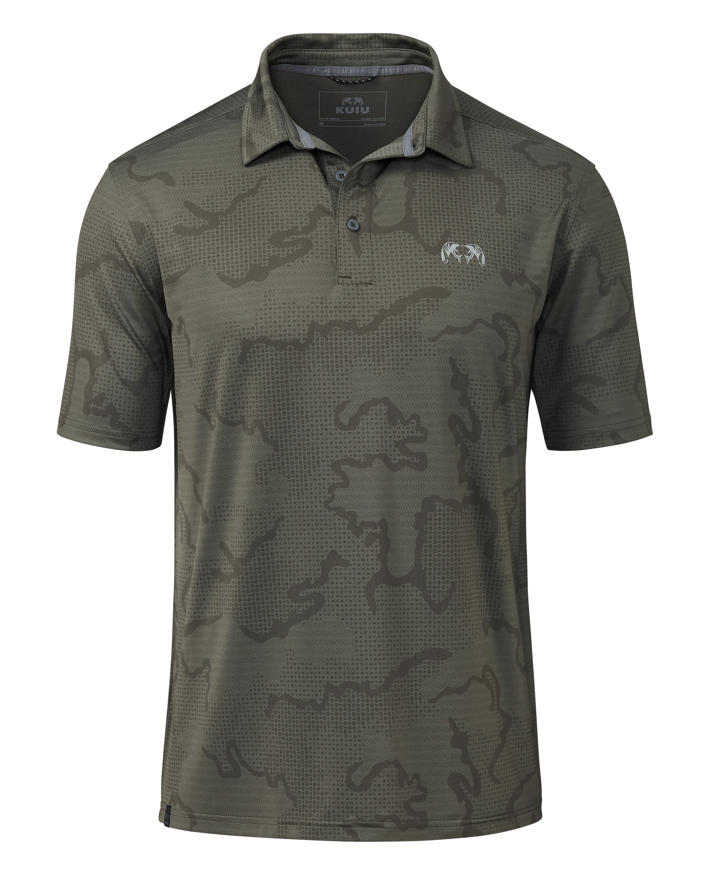 KUIU Performance Polo | Ash Tonal