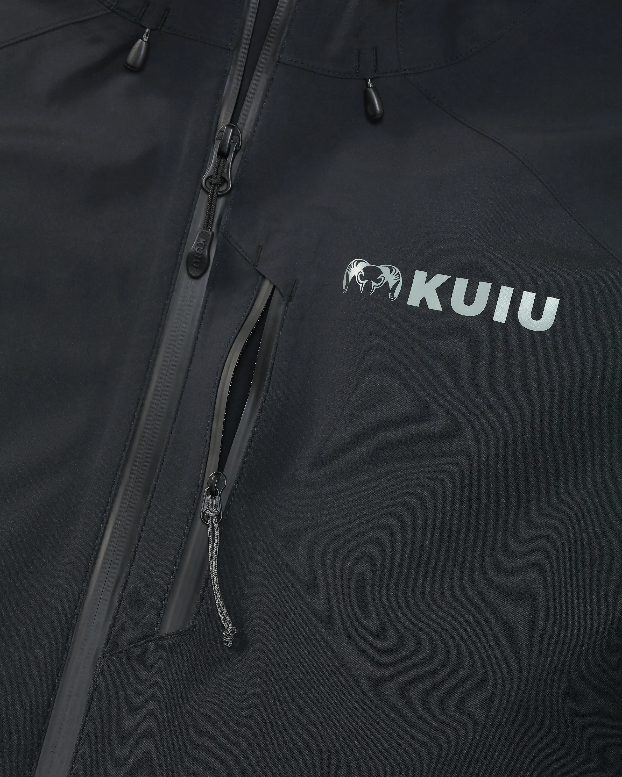 Northridge Rain Jacket | Black - Image 4