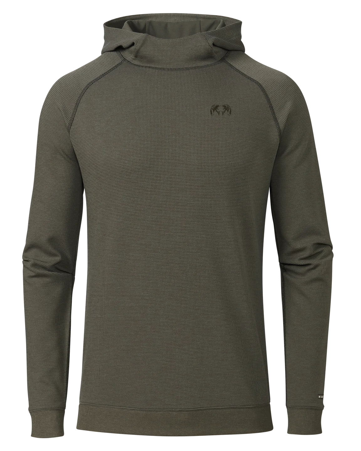 Canyon Waffle Hoodie | Ash Heather