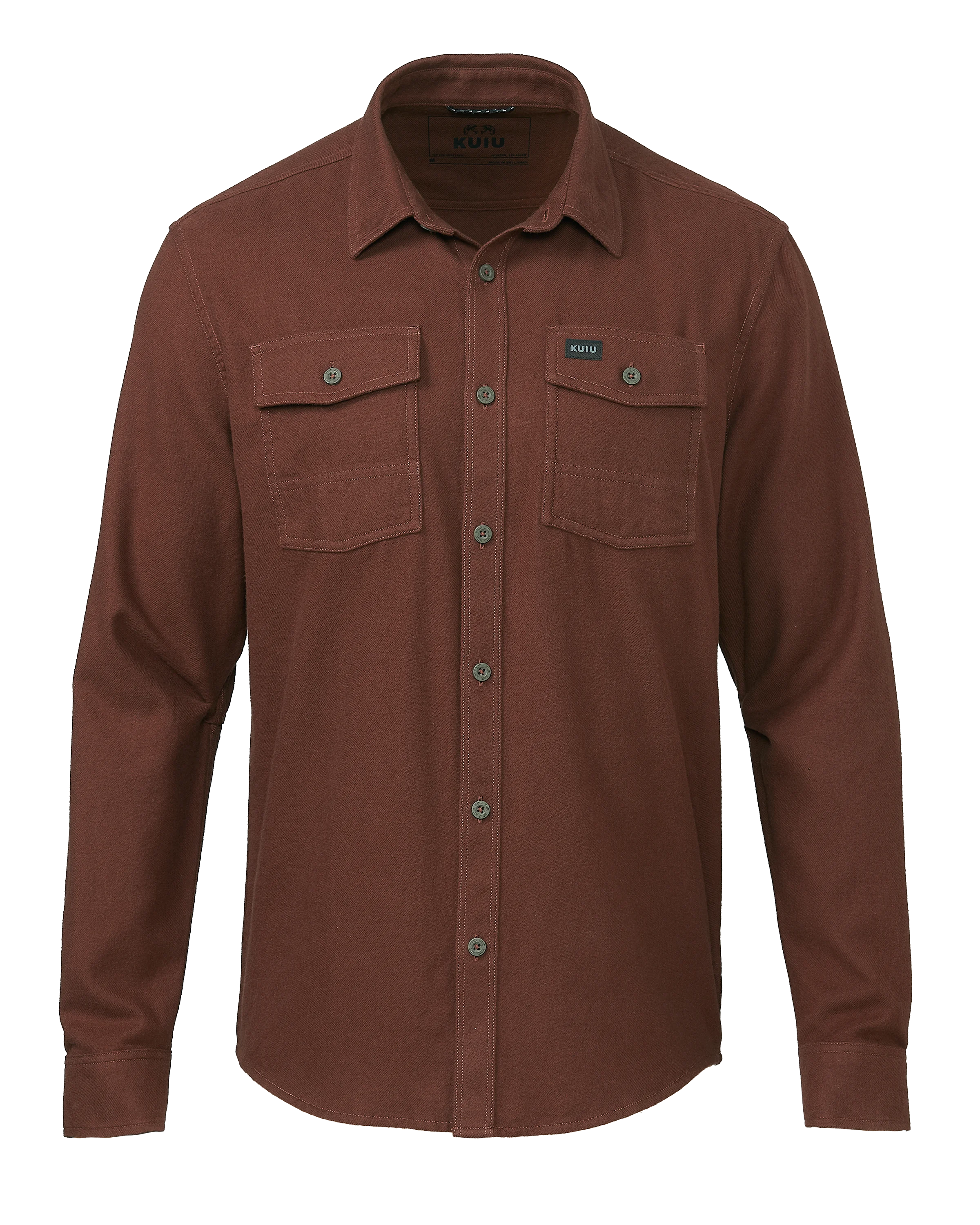 Field Flannel Shirt | Redwood