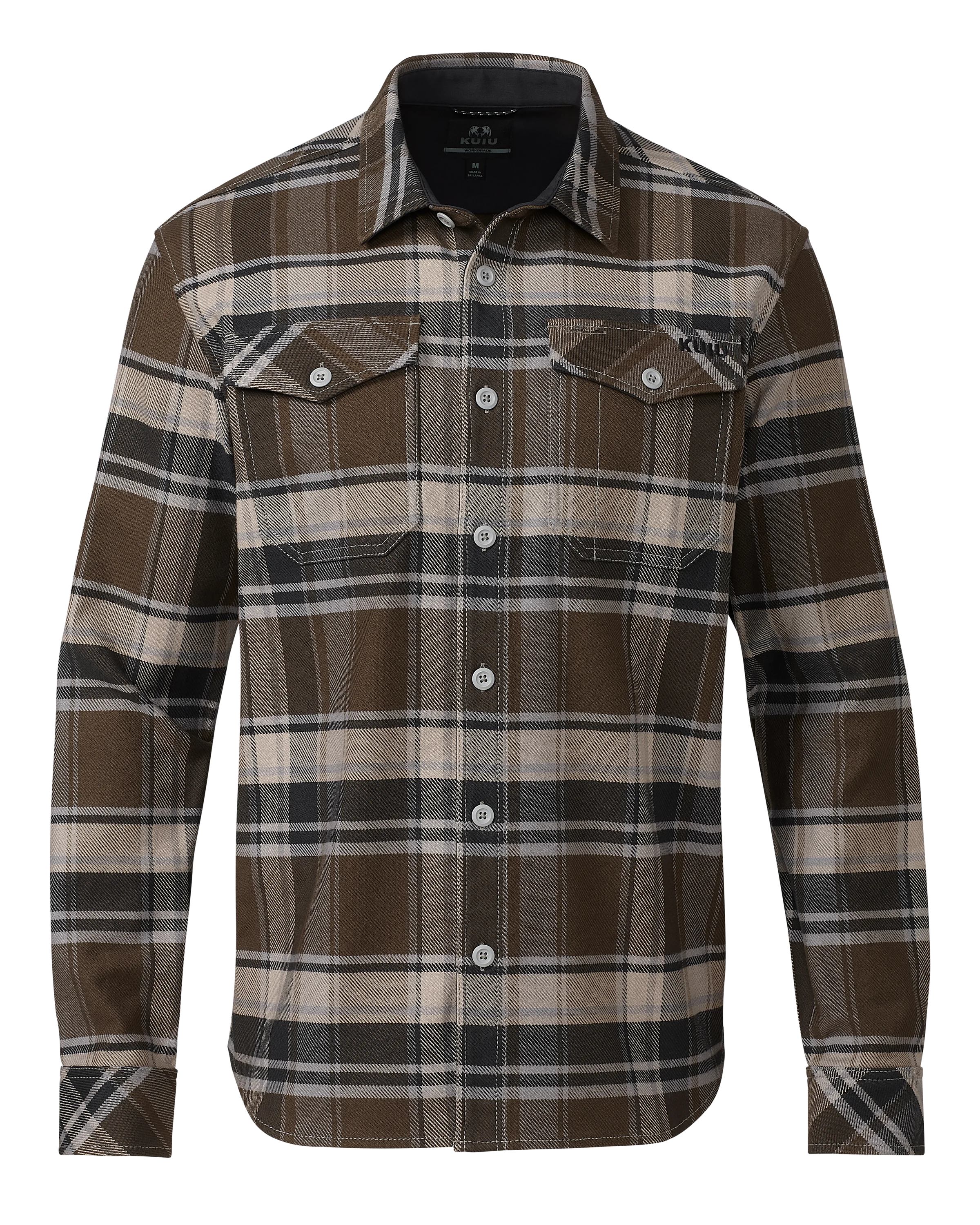 Flannel Heavyweight Shirt | Vias Check Plaid