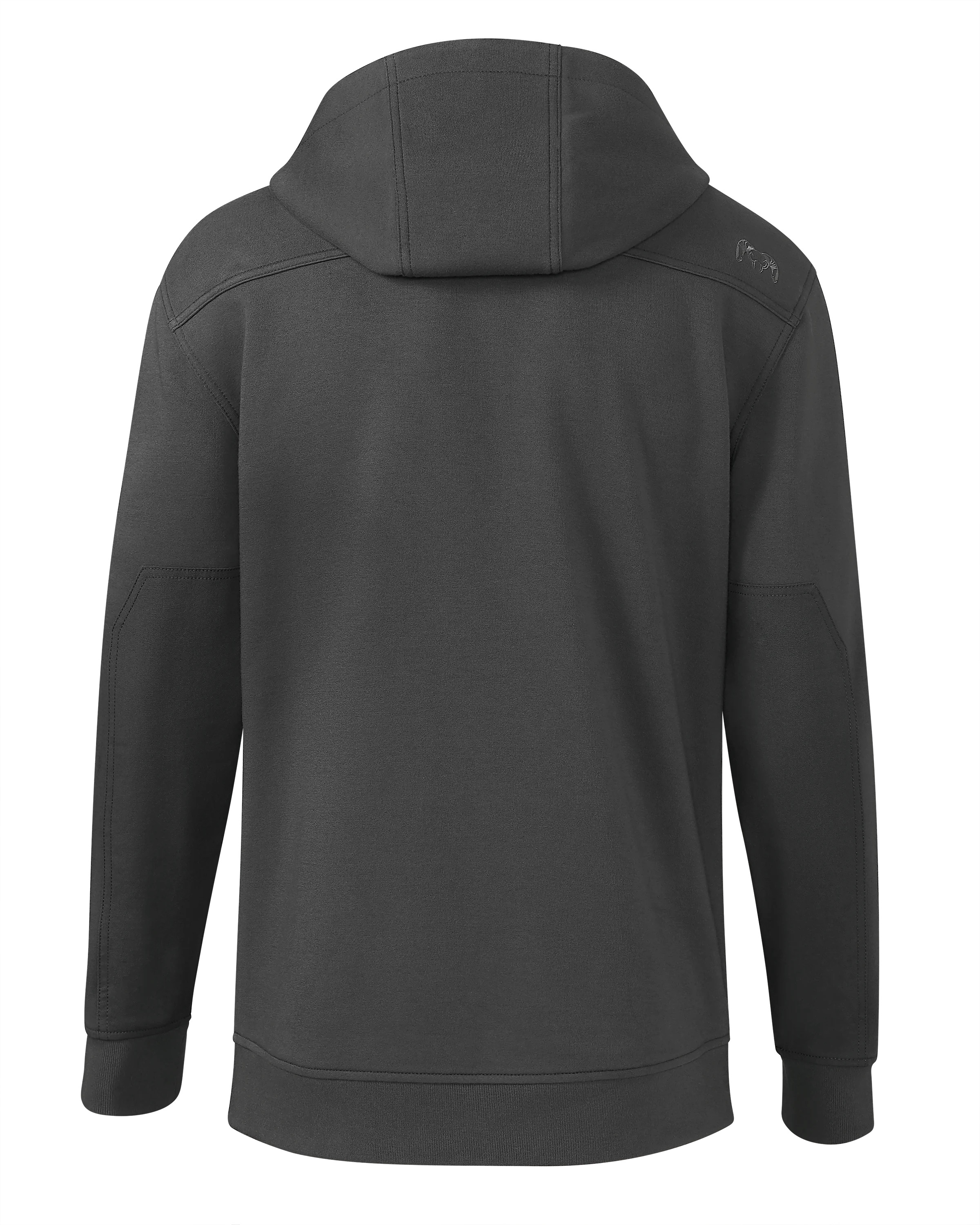 Alternative view of Workgrade Utility Hoodie | Asphalt
