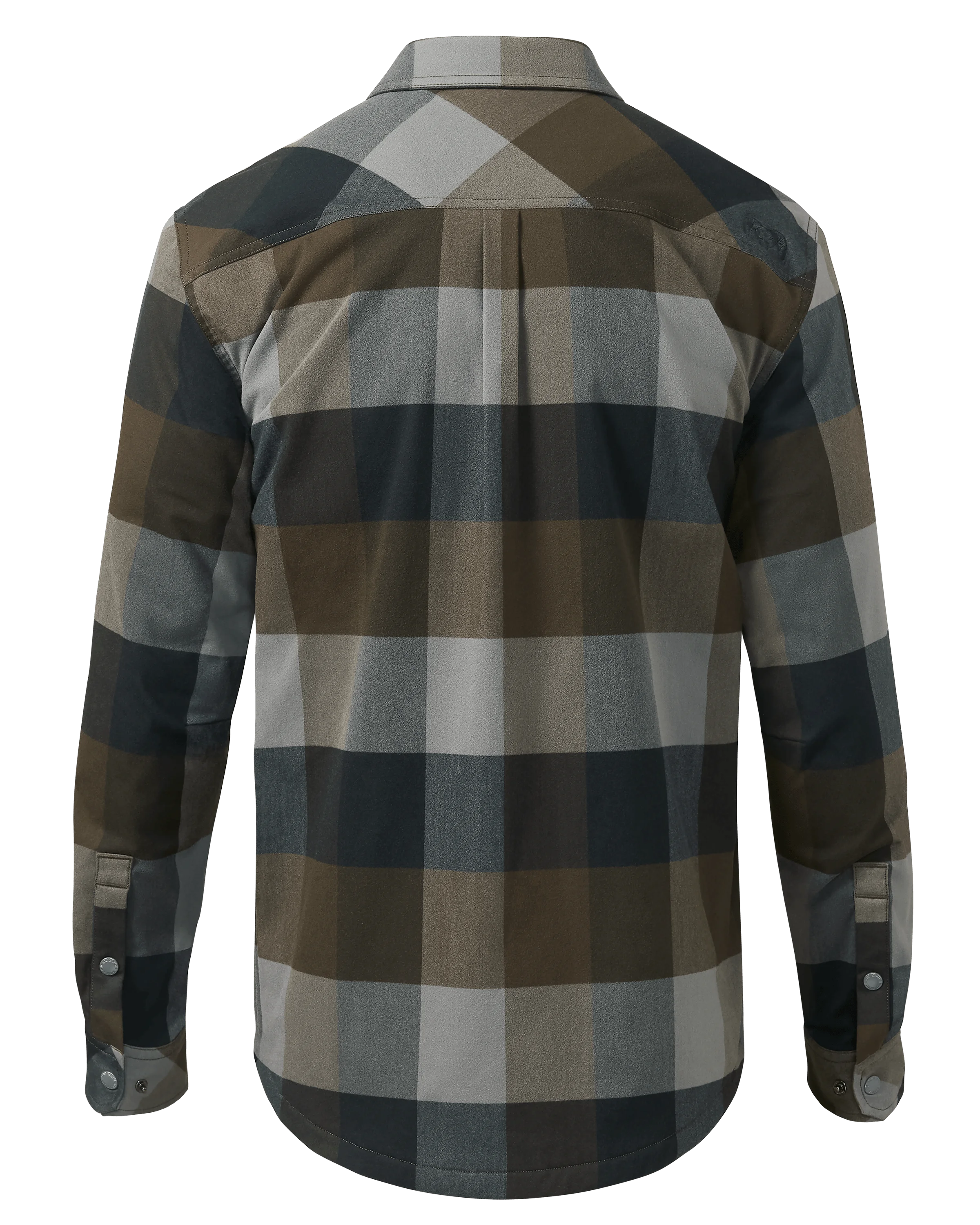 Field Flannel Fleece Shirt Jacket | Vias Plaid - Image 3