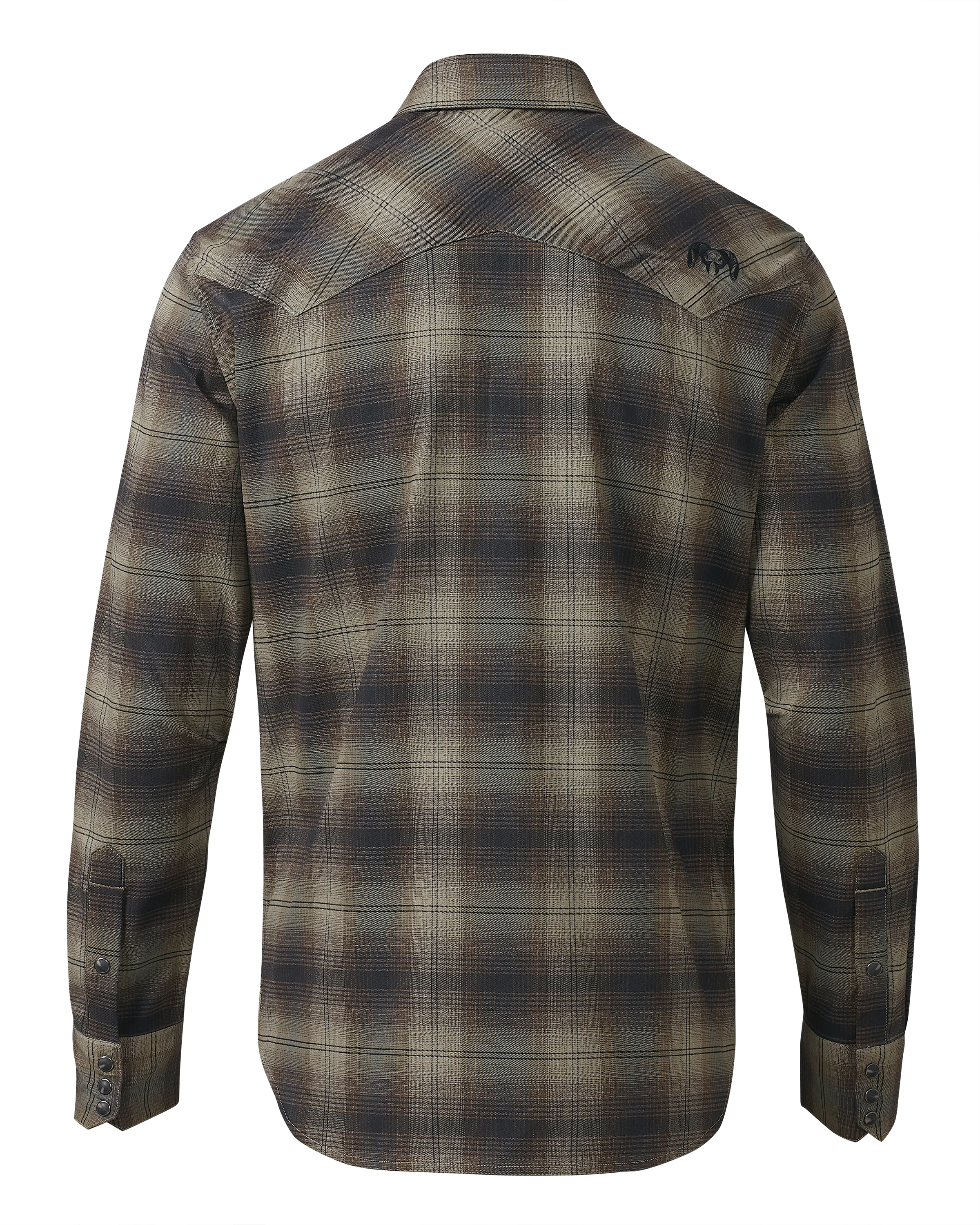 Alternative view of Laredo LS Shirt | Vias Ombre Plaid