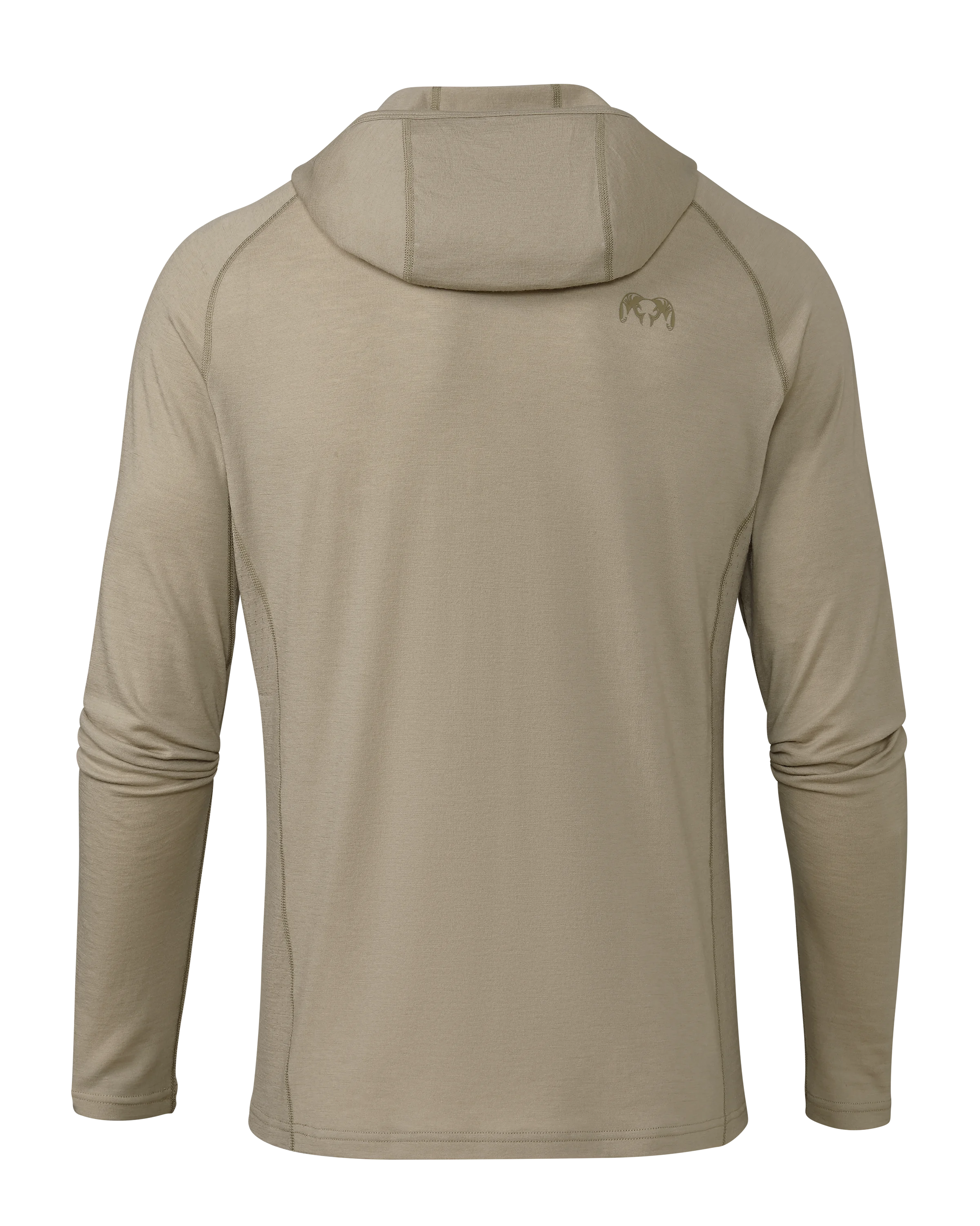 Alternative view of ULTRA Merino 145 Zip-T Hunting Hoodie | Bone