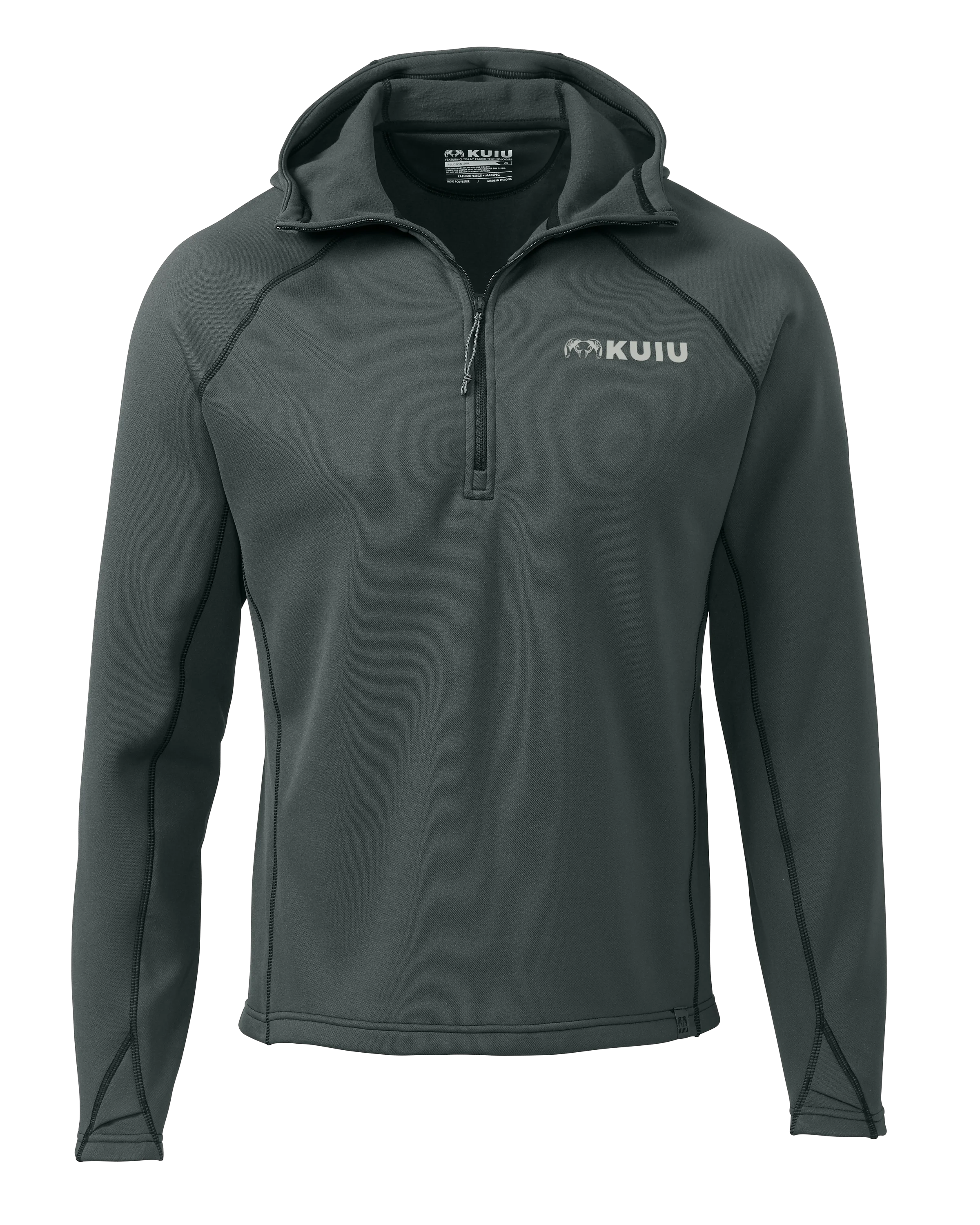 Peloton 200 Zip-T Hoodie | Gunmetal