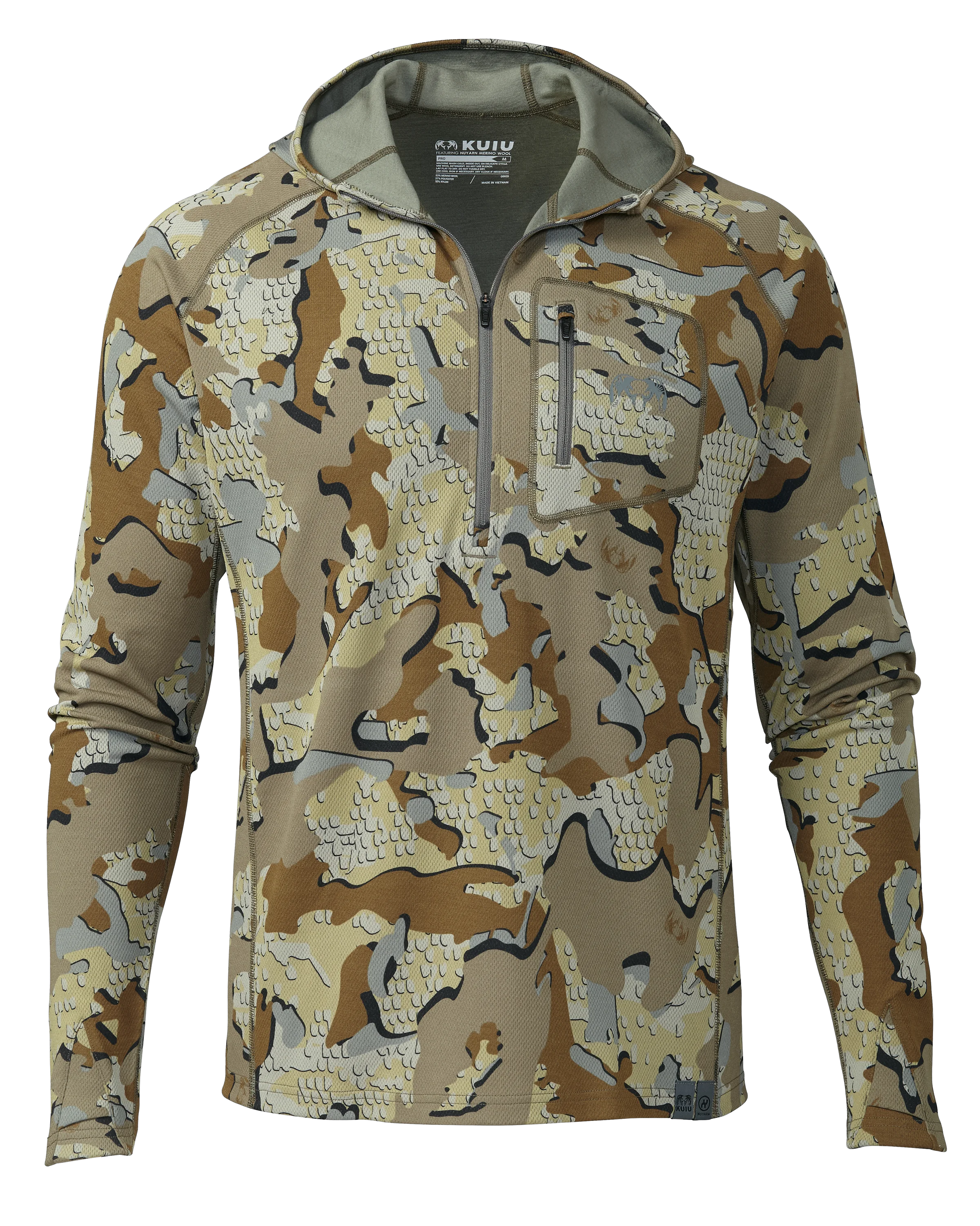 PRO Merino 200 Zip-T Hoodie | Valo