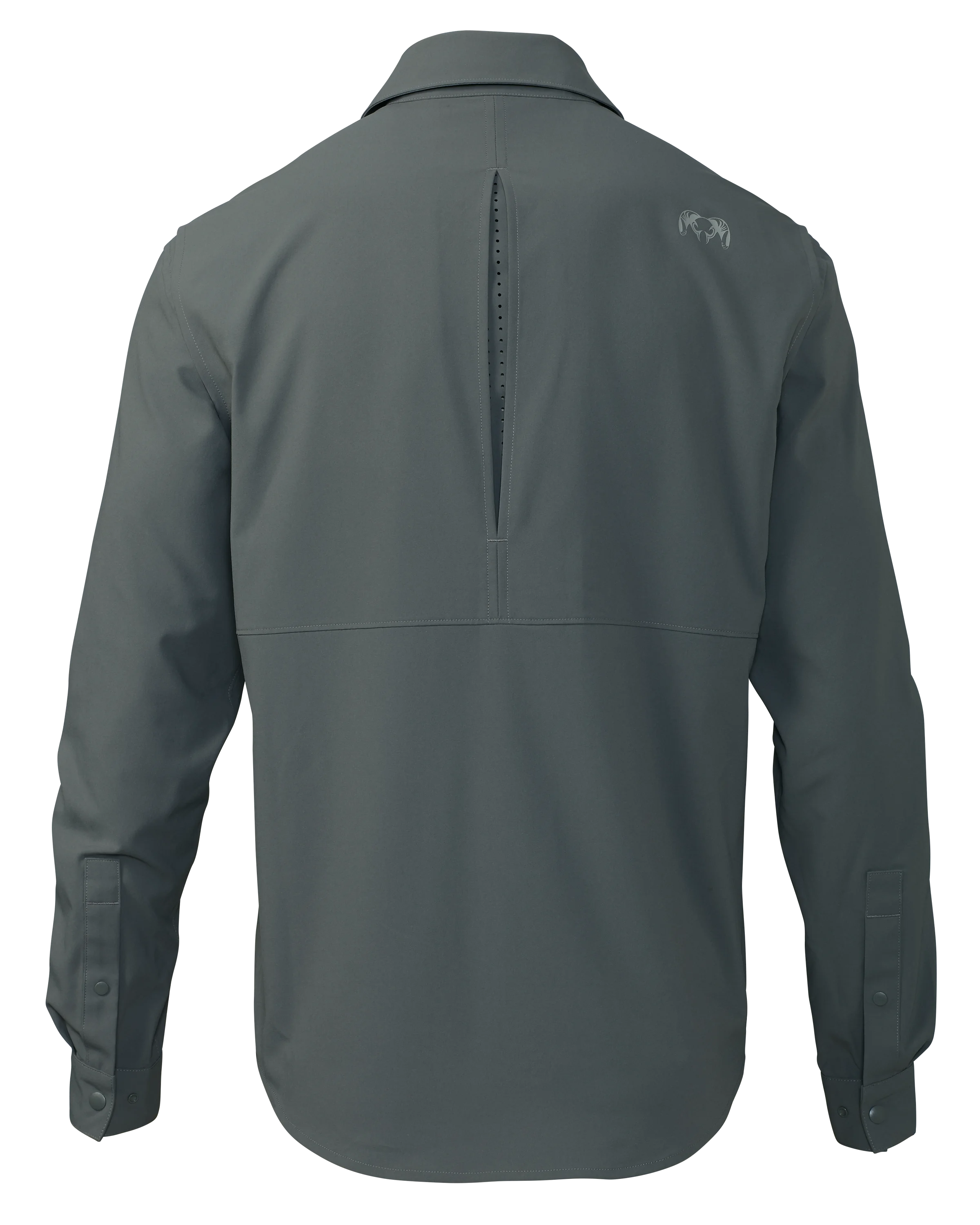 Alternative view of Mesa Vented LS Snap Shirt | Stone