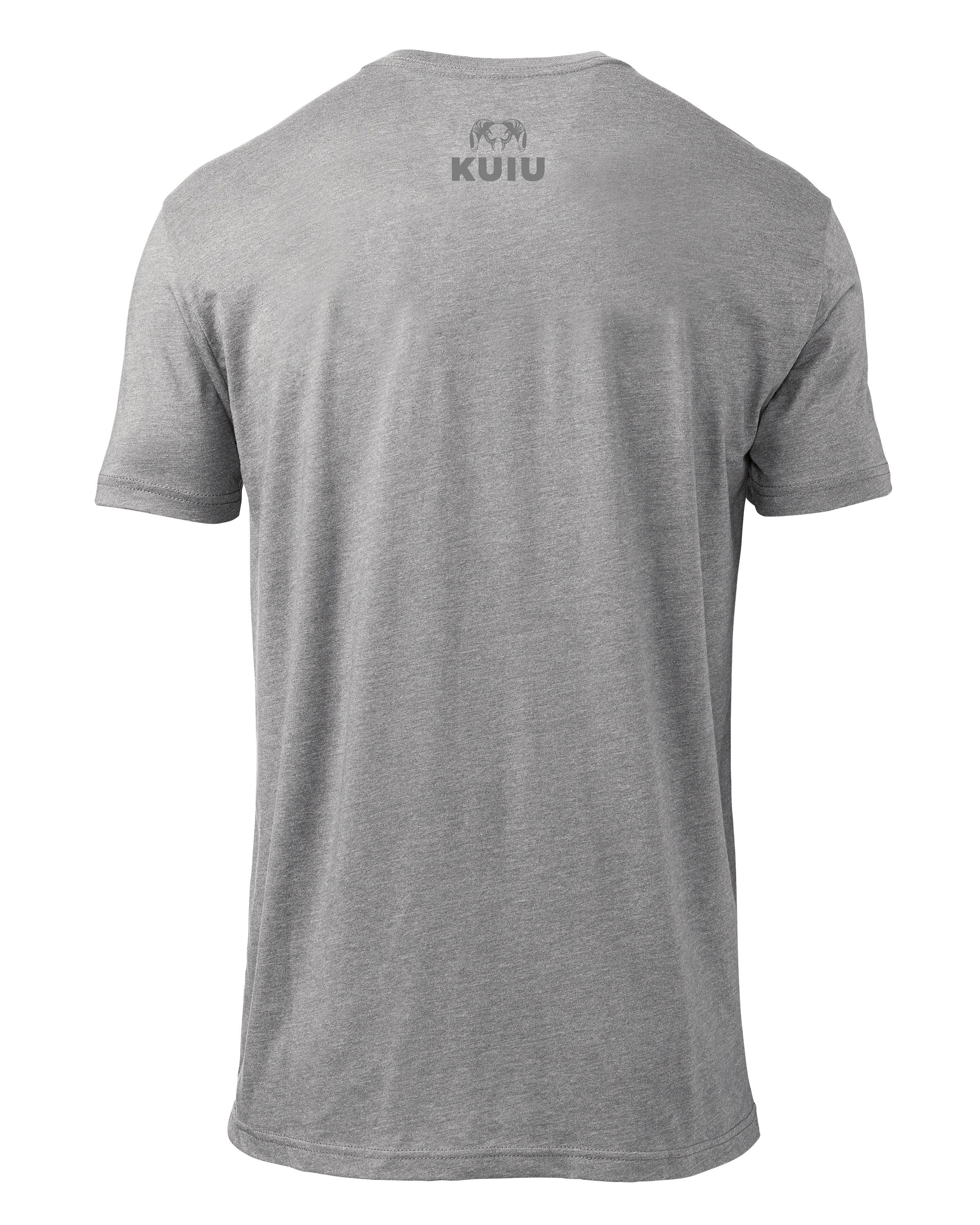 KUIU Solid Vertical T-Shirt | Heather Grey - Image 2