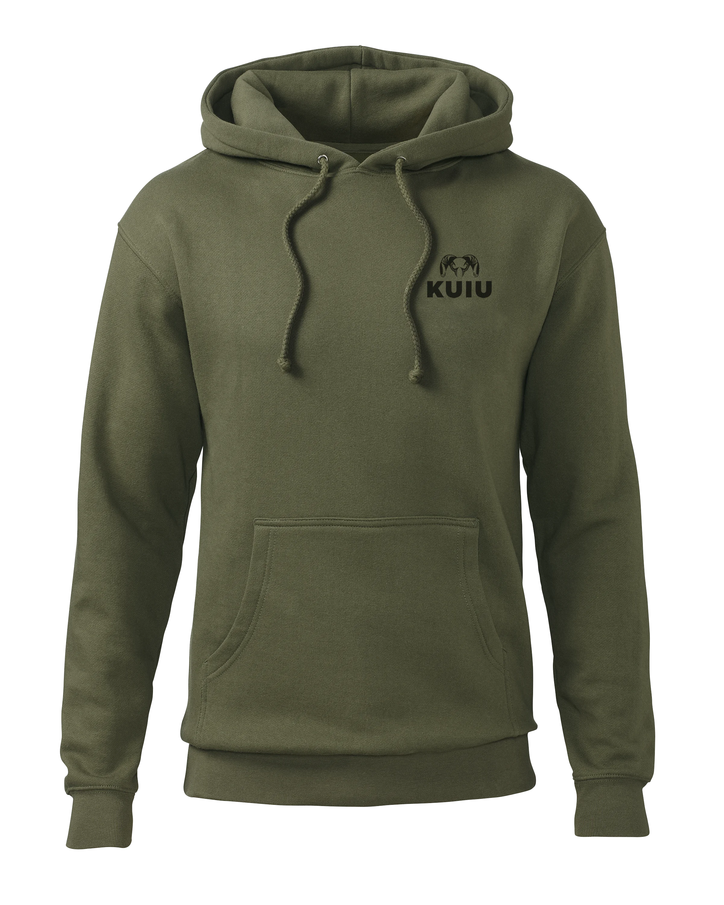 Alternative view of KUIU Topo Back Logo Hoodie | Army