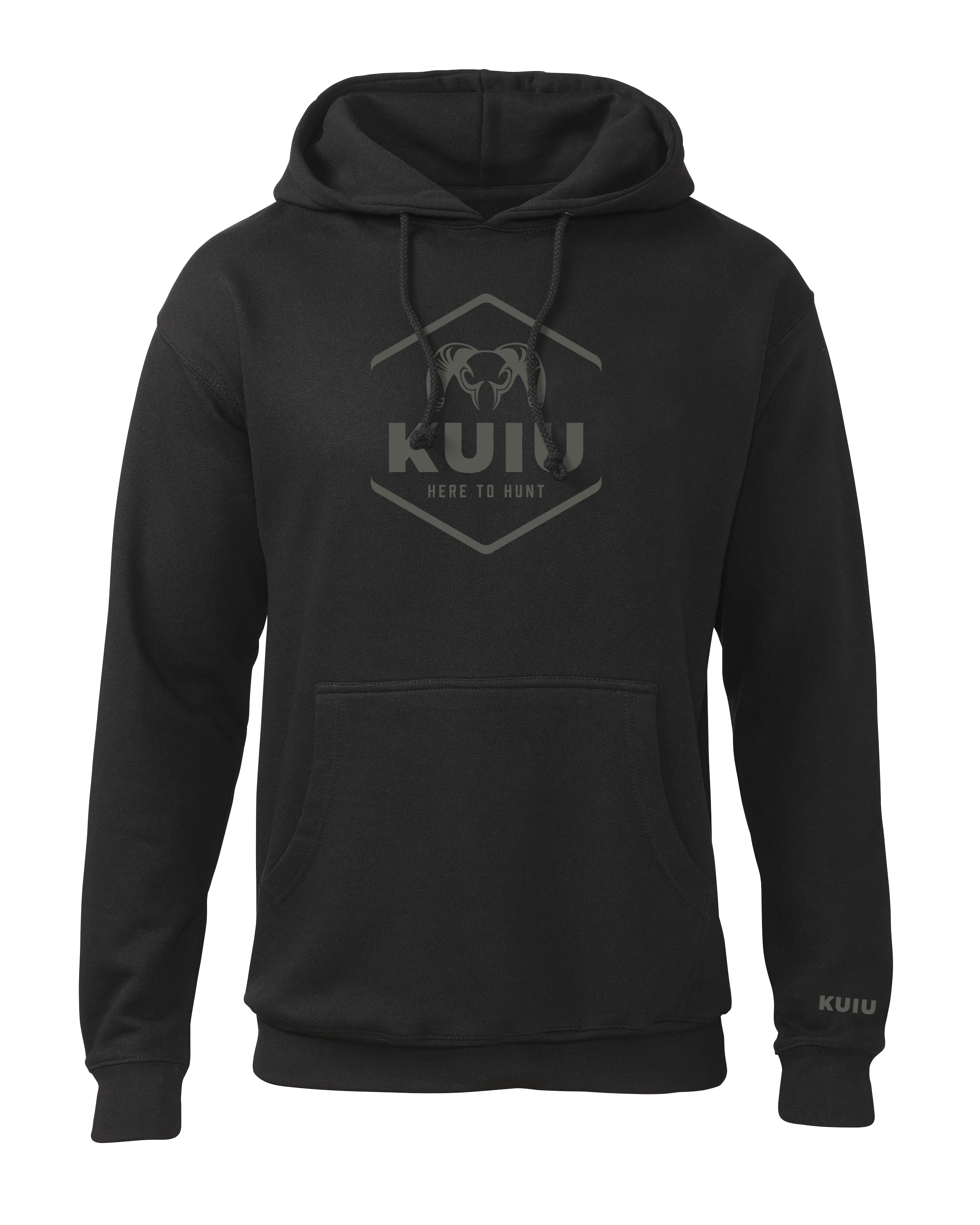 Outlet KUIU Stacked Here to Hunt Hoodie | Black