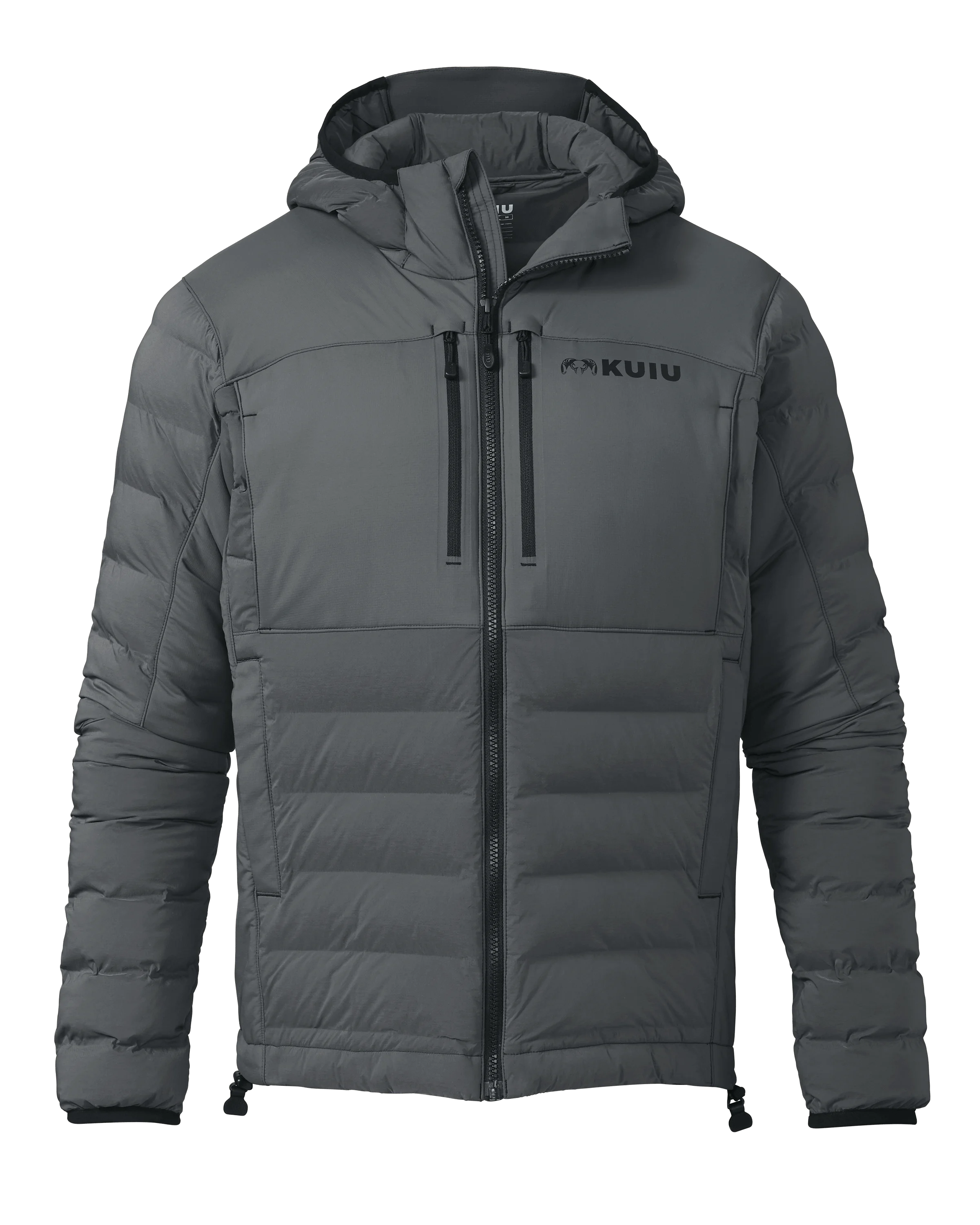 Outlet Flyway Insulated Hooded Jacket | Gunmetal
