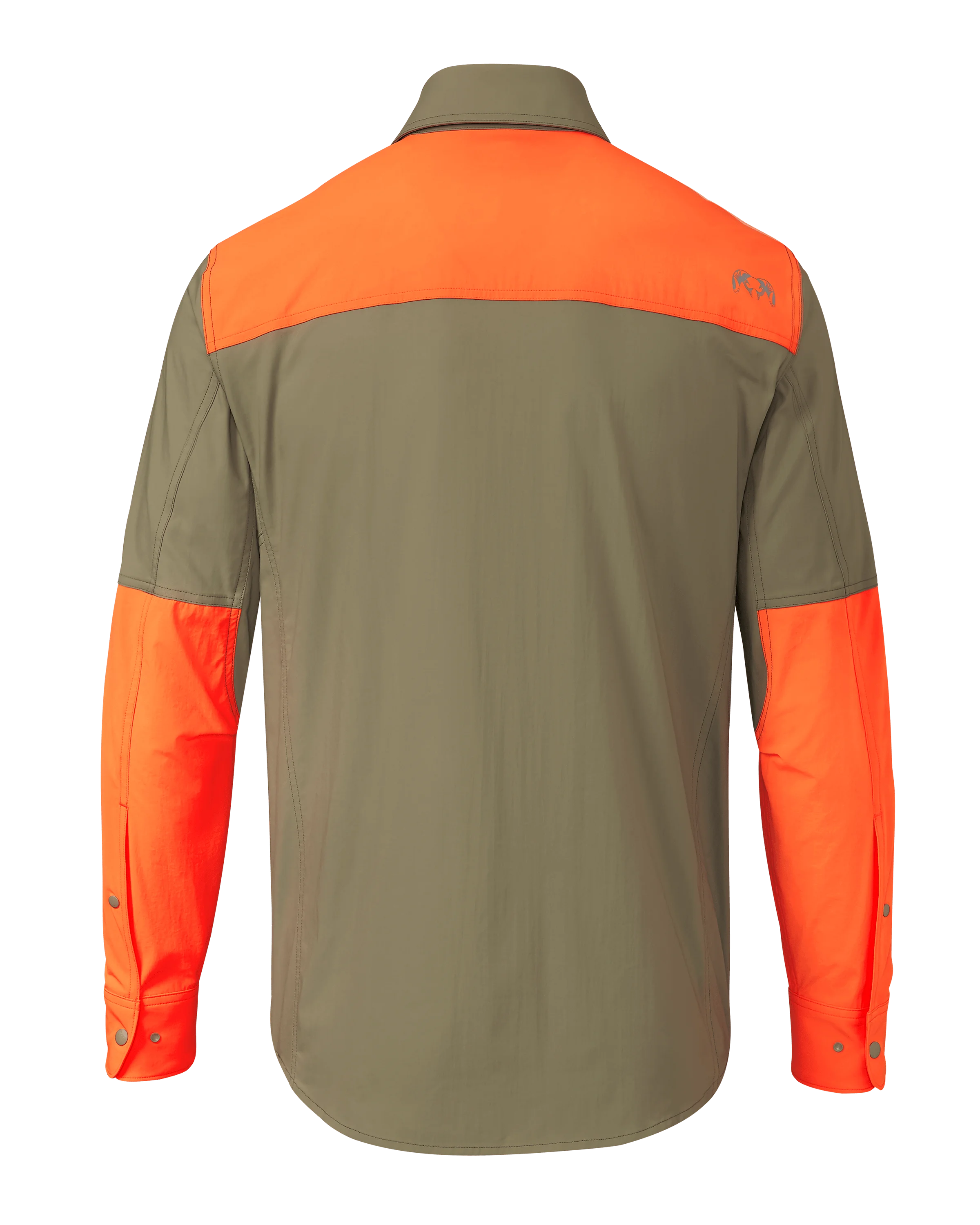 Alternative view of Upland Sporter Shirt | Khaki/Blaze Orange