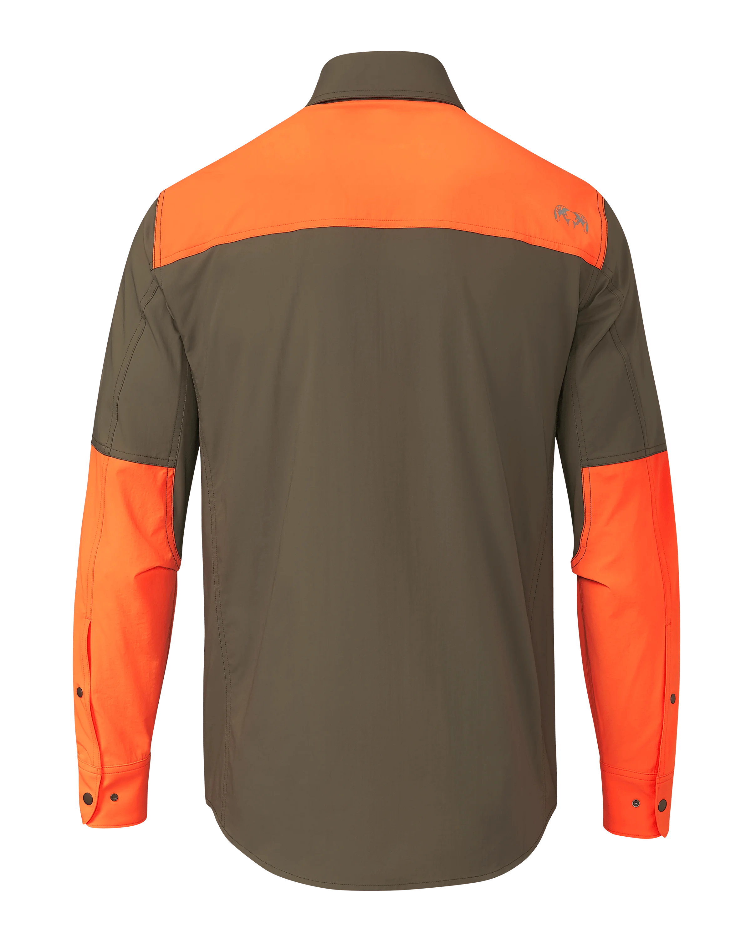 Alternative view of Upland Sporter Shirt | Major Brown/Blaze Orange