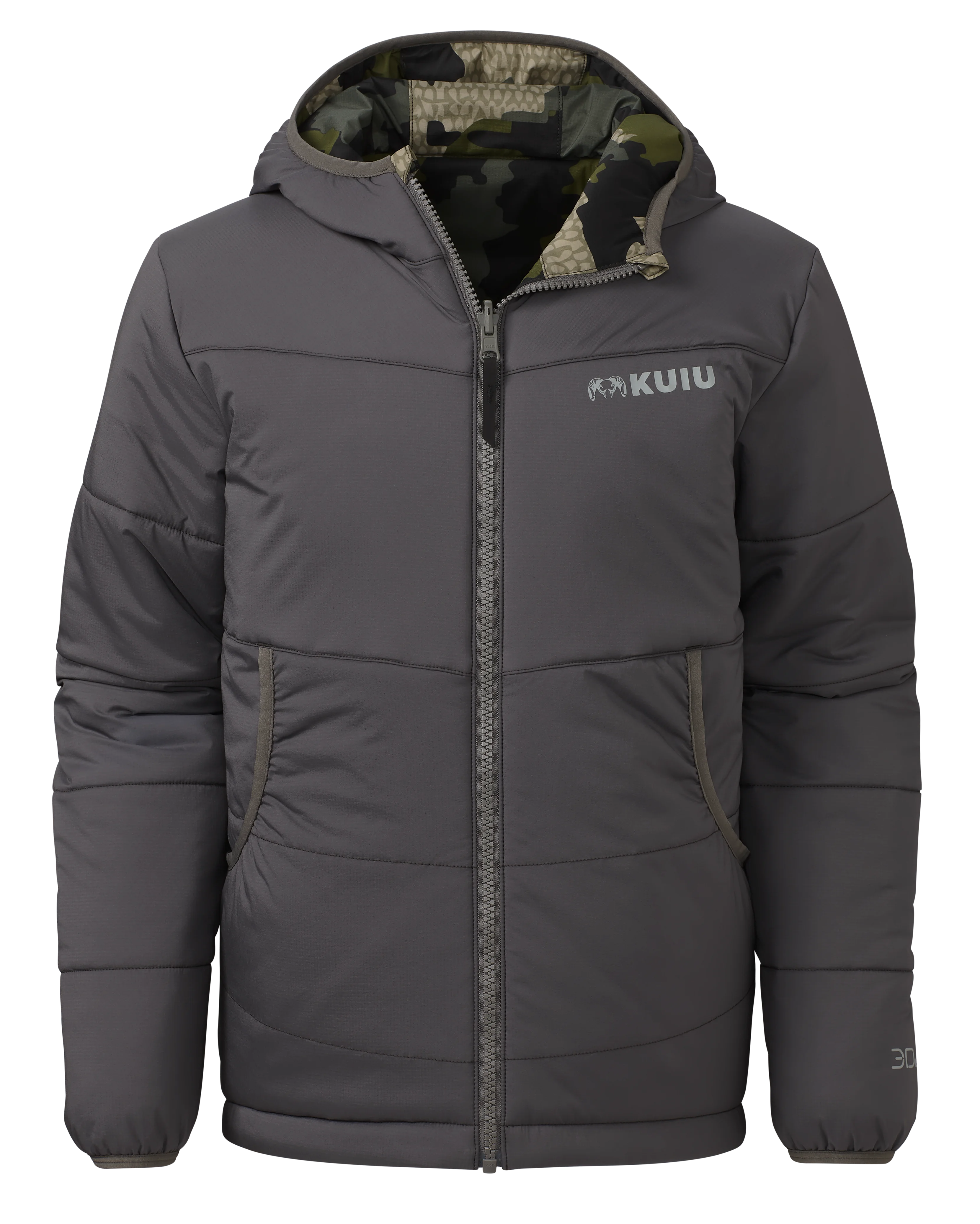 Youth Reversible Versa Jacket | Verde - Image 3