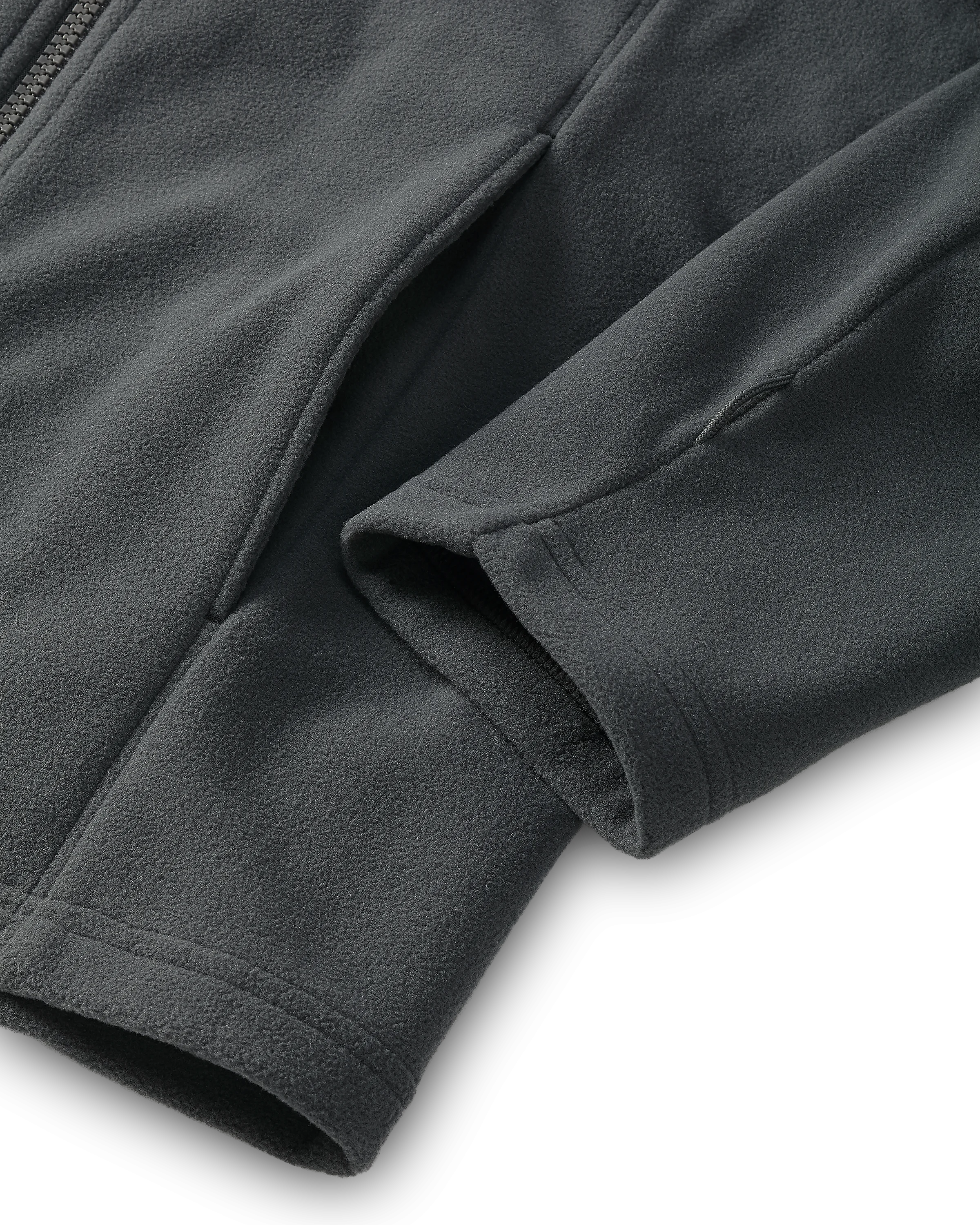 Alternative view of Youth Versa Fleece Full Zip | Gunmetal