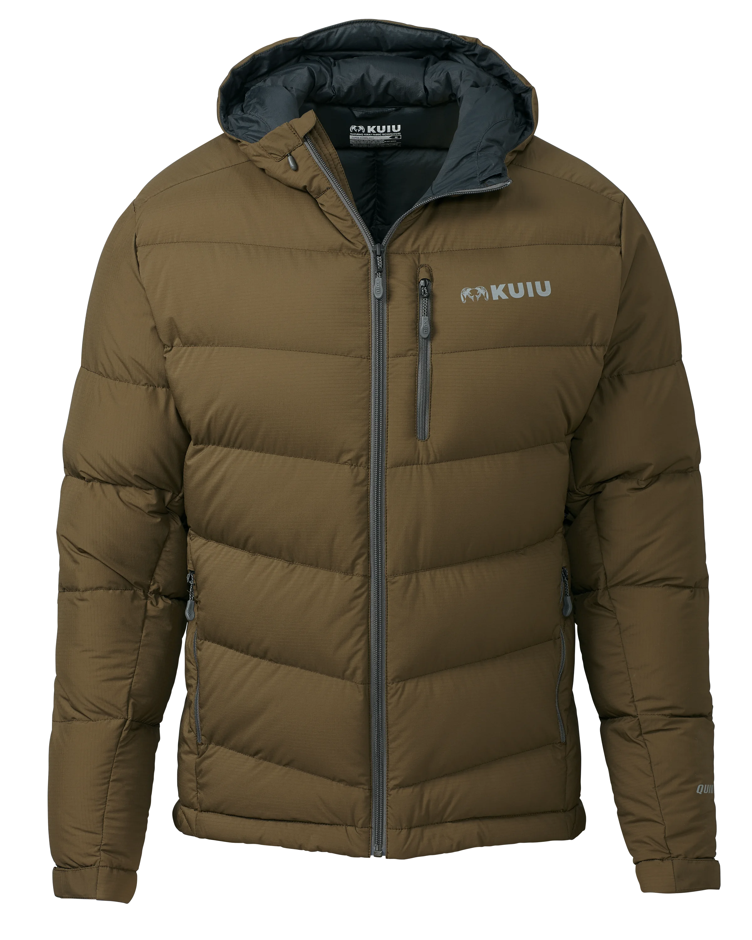 Super Down PRO Hooded Jacket | Bourbon