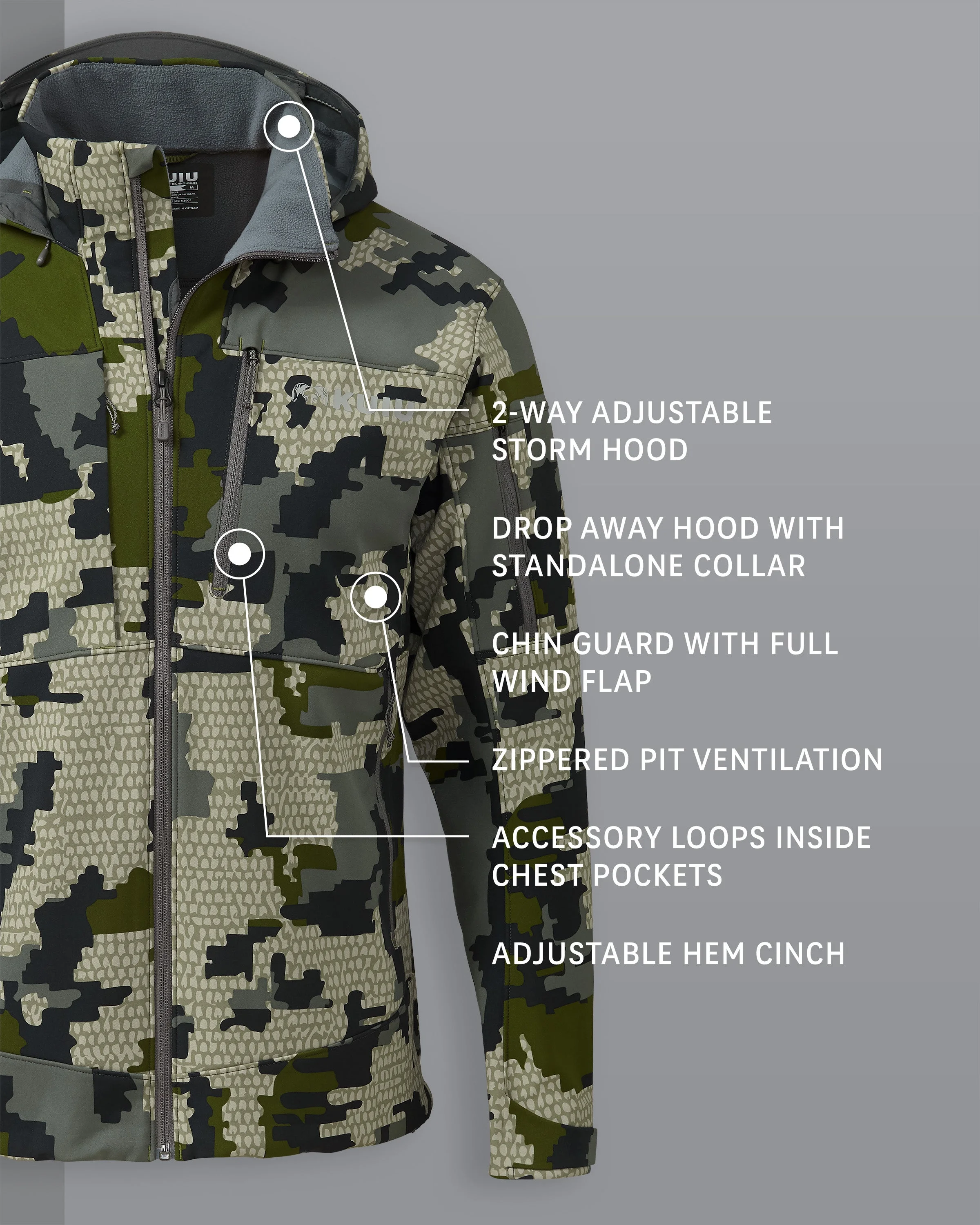 Alternative view of Guide PRO Hooded Jacket | Verde