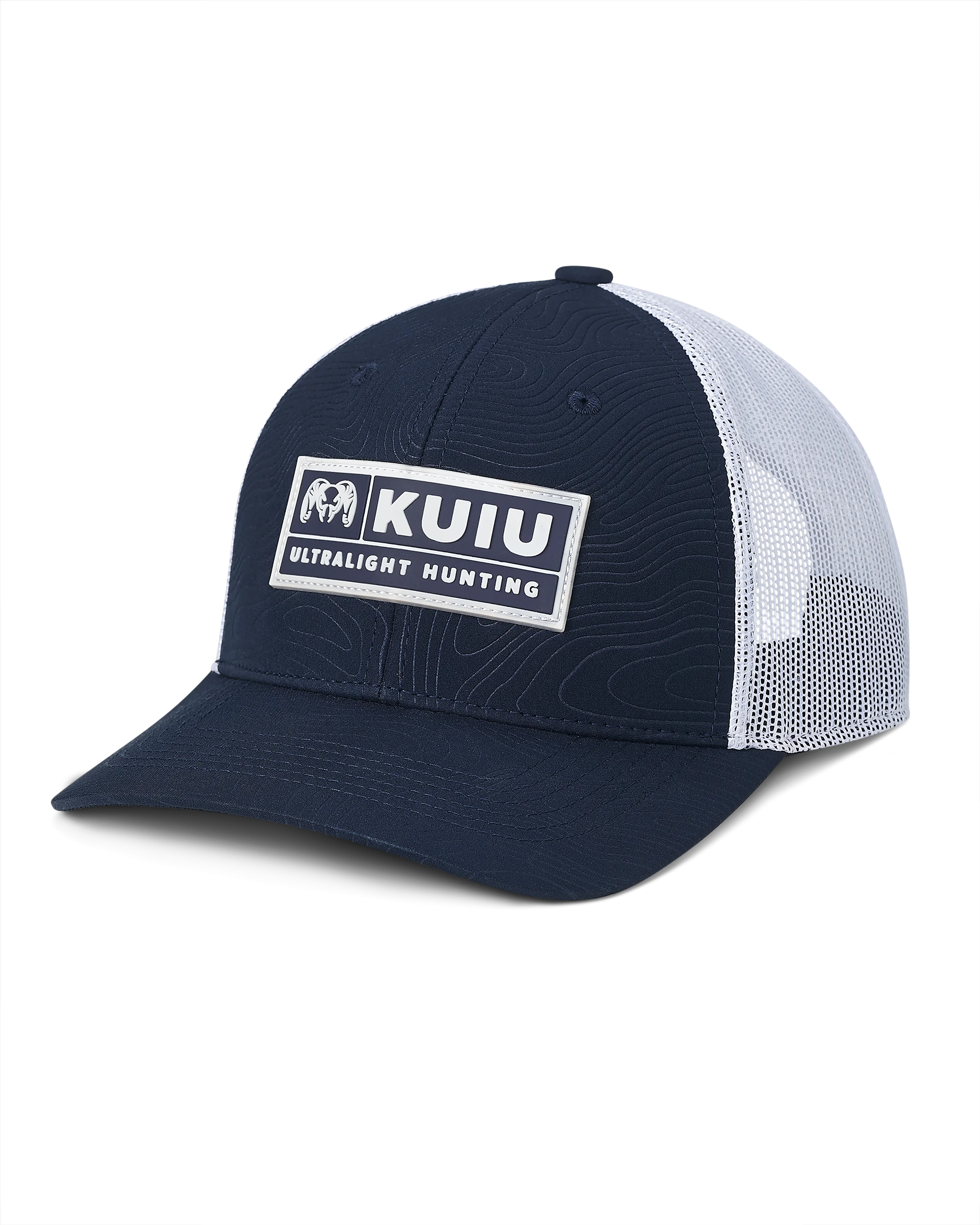 KUIU Topo Patch Hat | Navy/White