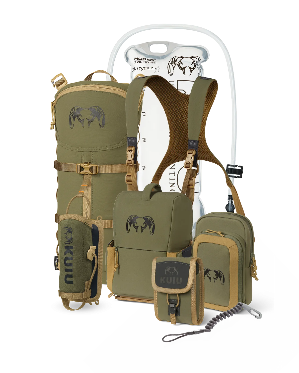 PRO G3 Bino Field Ready Set | Evergreen