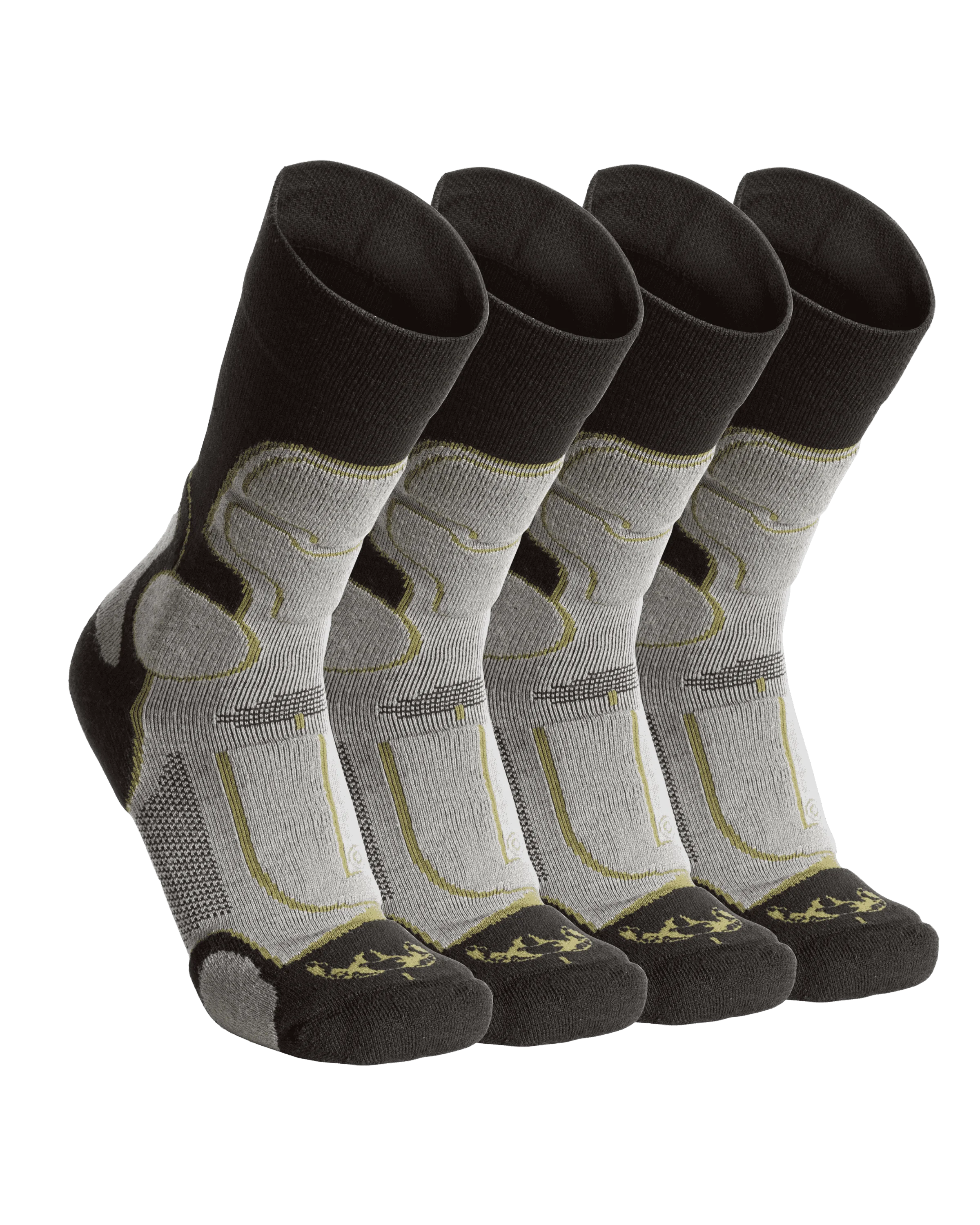 ULTRA Merino Crew Sock 4-Pair Pack | Grey Green