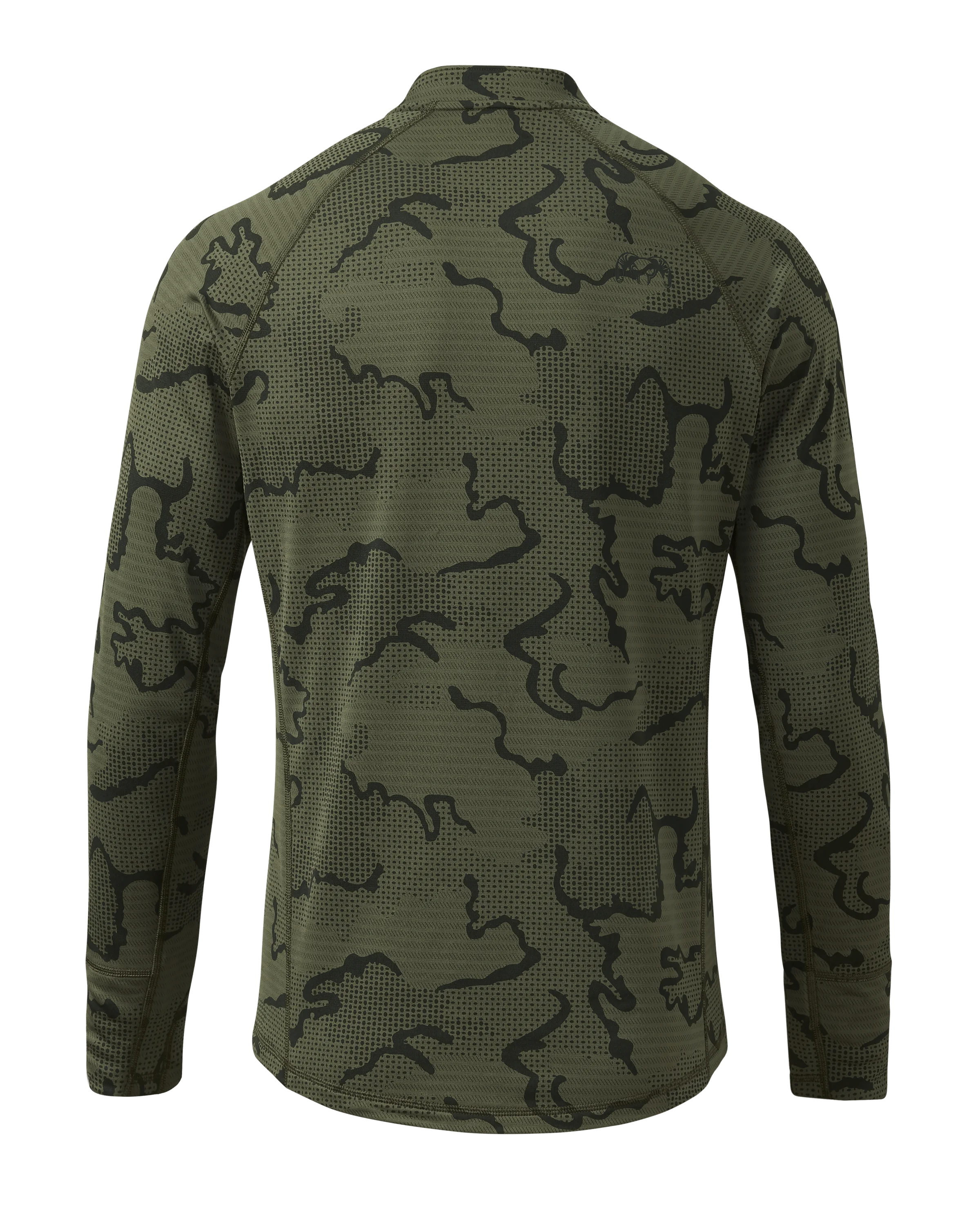 Alternative view of Outlet Ridgepoint Fleece Henley | Olive Tonal