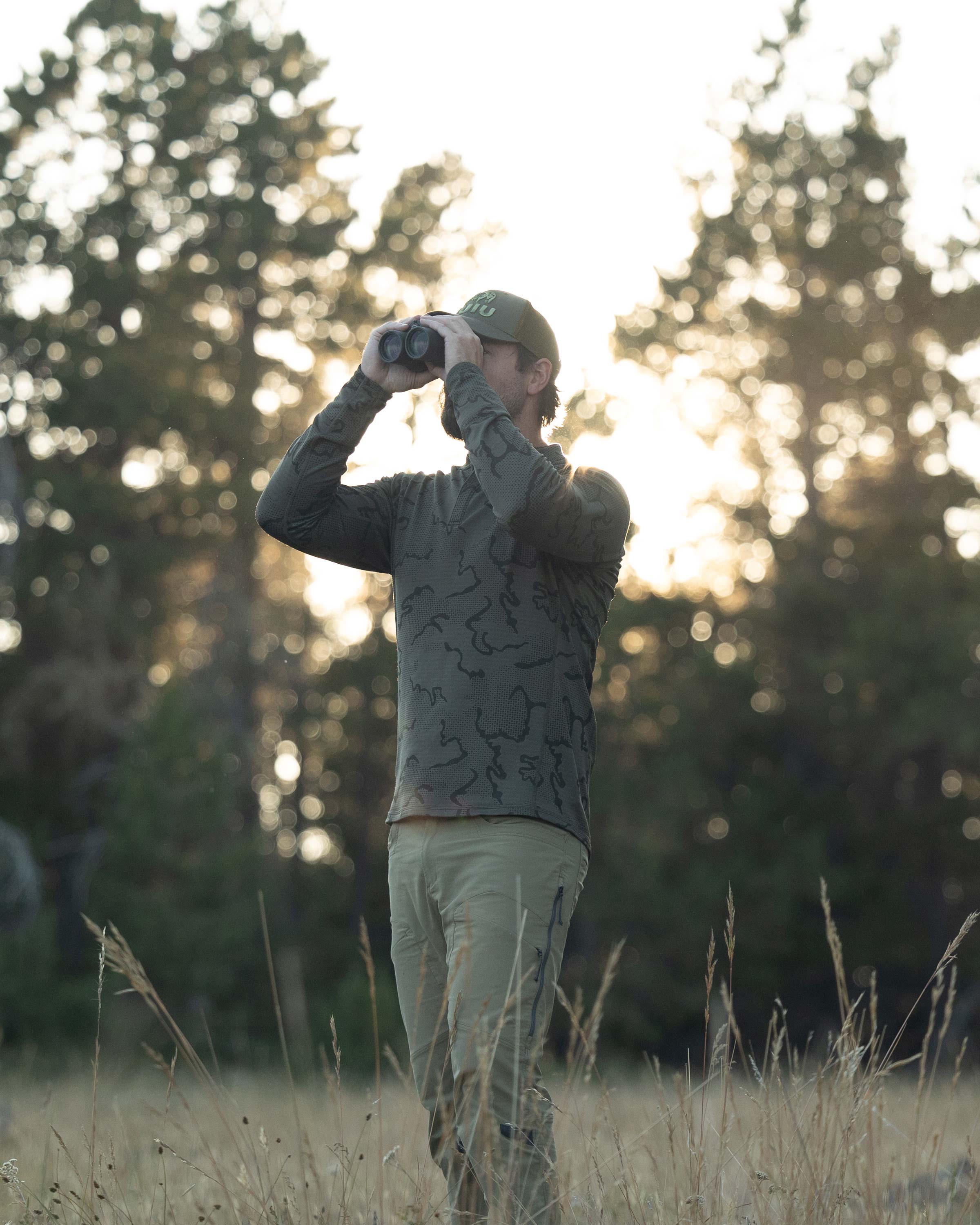 Ridgepoint Fleece Henley | Black Tonal - Image 5