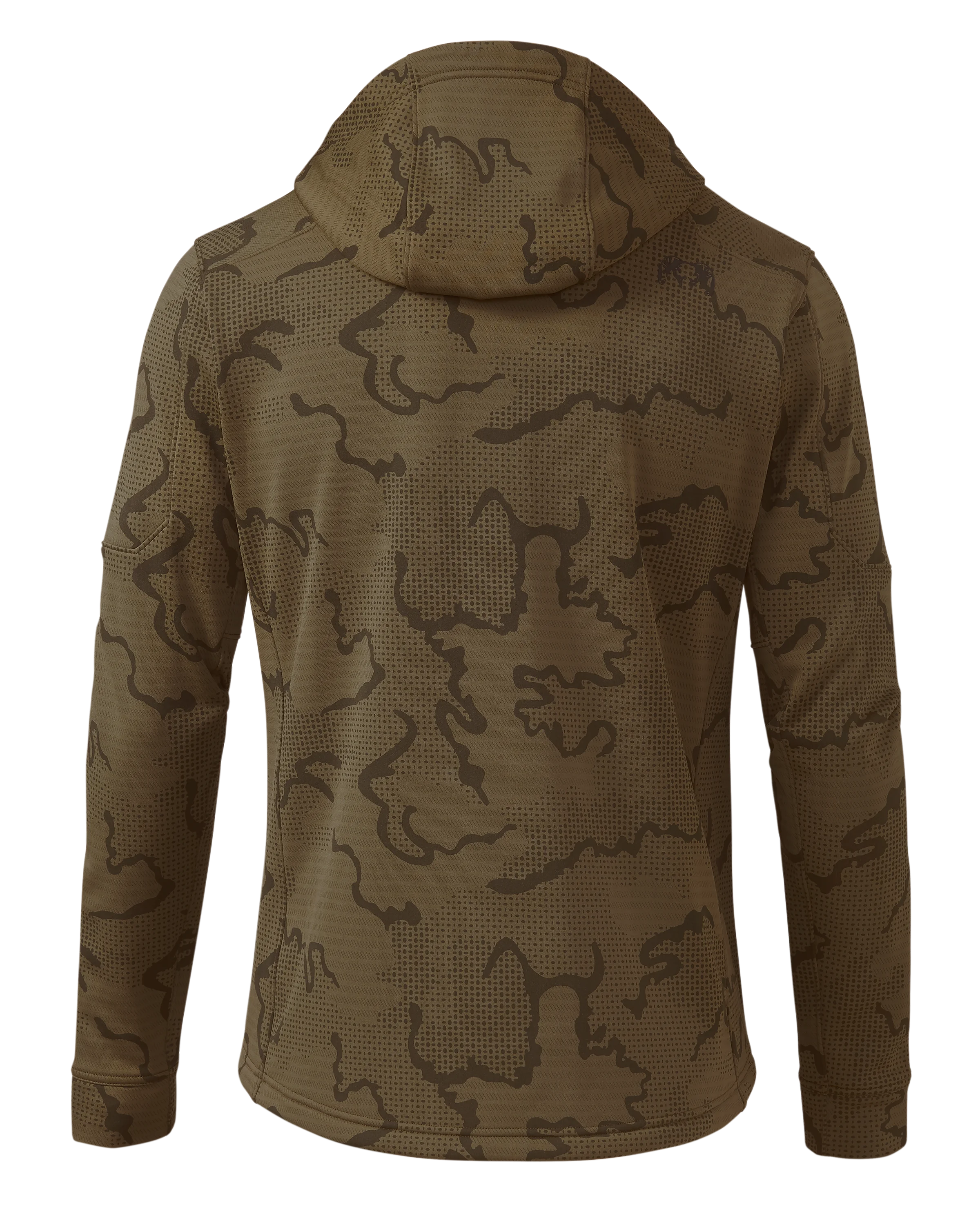 Alternative view of Ridgepoint Fleece Hoodie | Coyote Brown Tonal