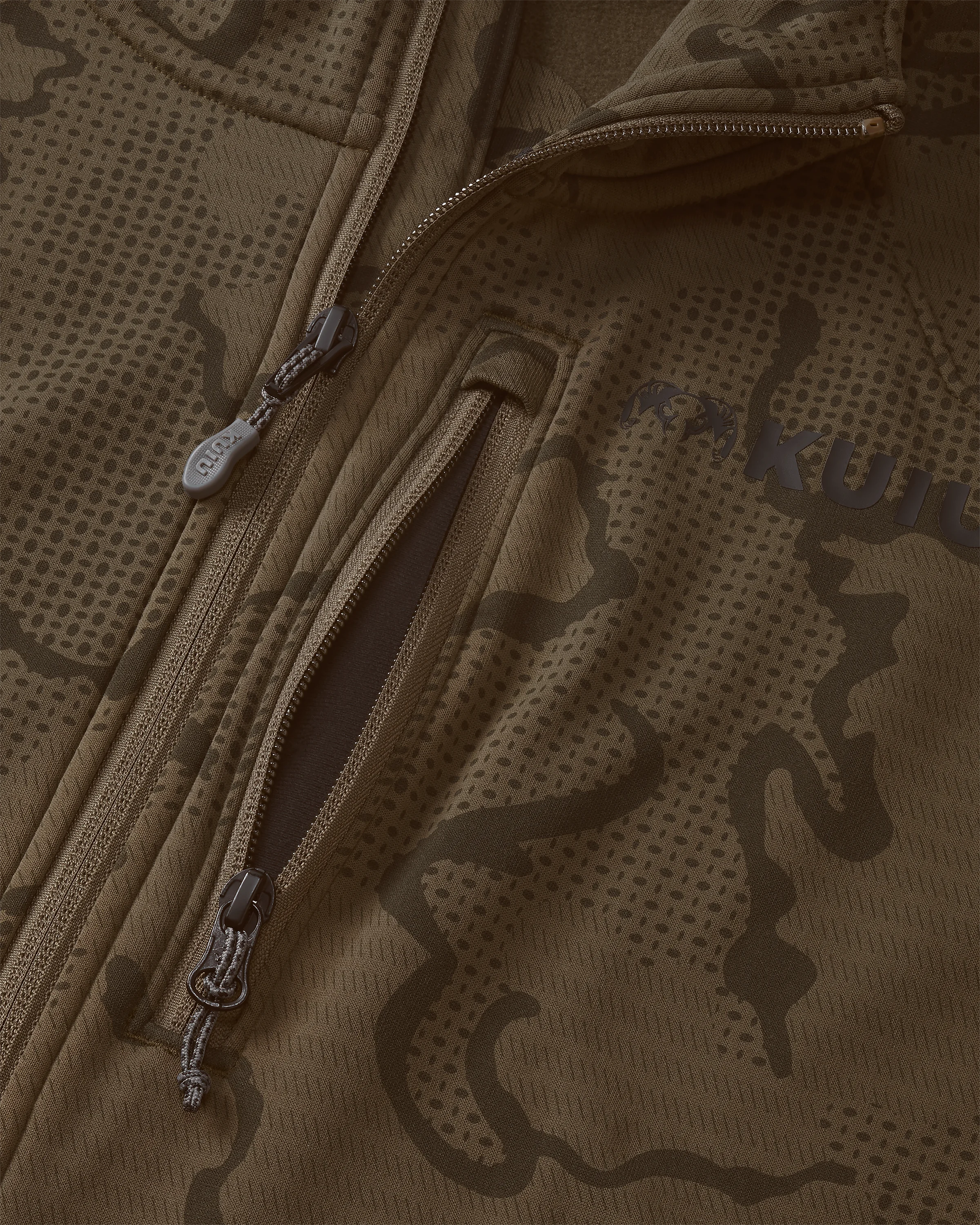 Ridgepoint Fleece Hoodie | Coyote Brown Tonal - Image 3