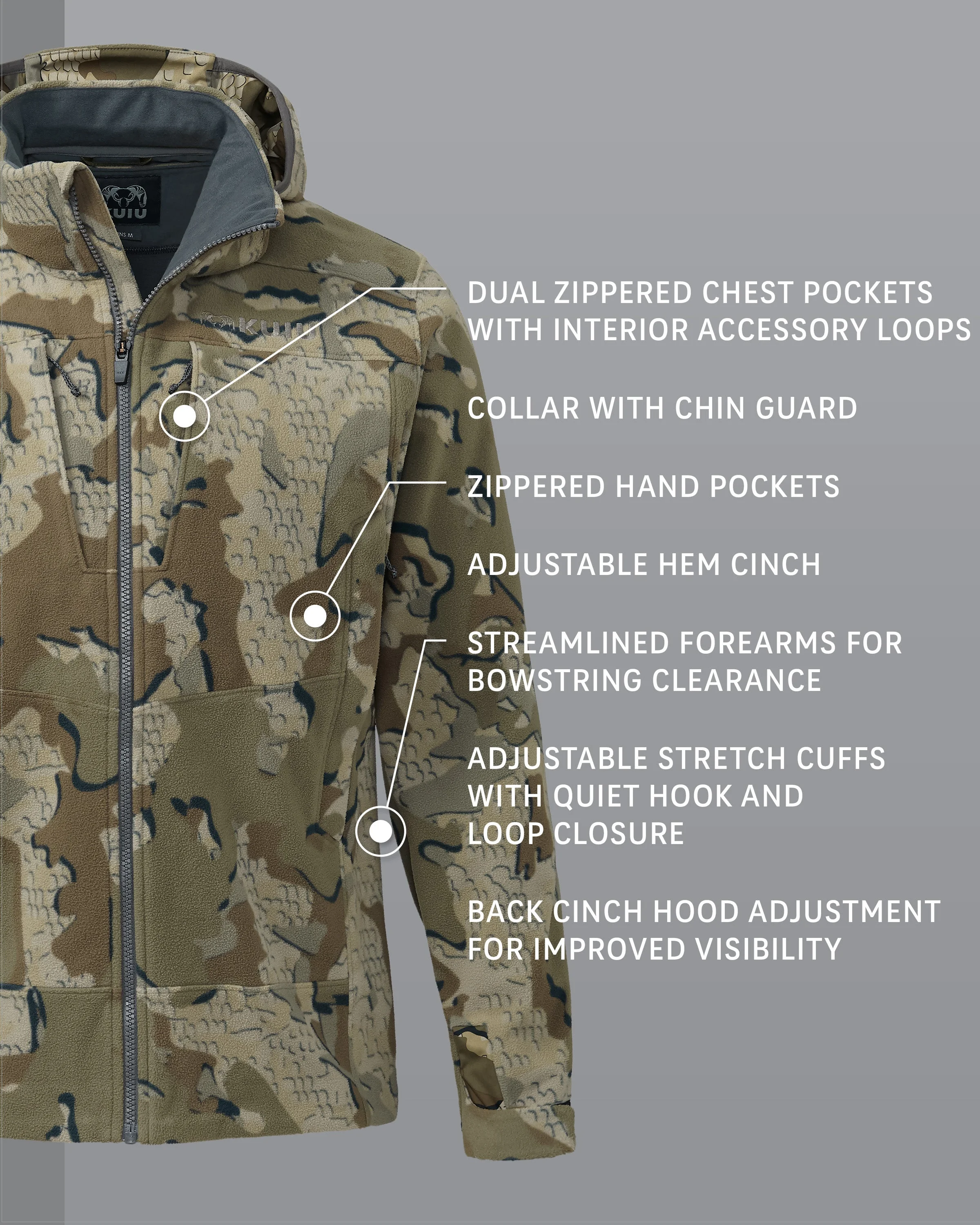 Alternative view of KUIU Proximity LT Hooded Jacket | Valo