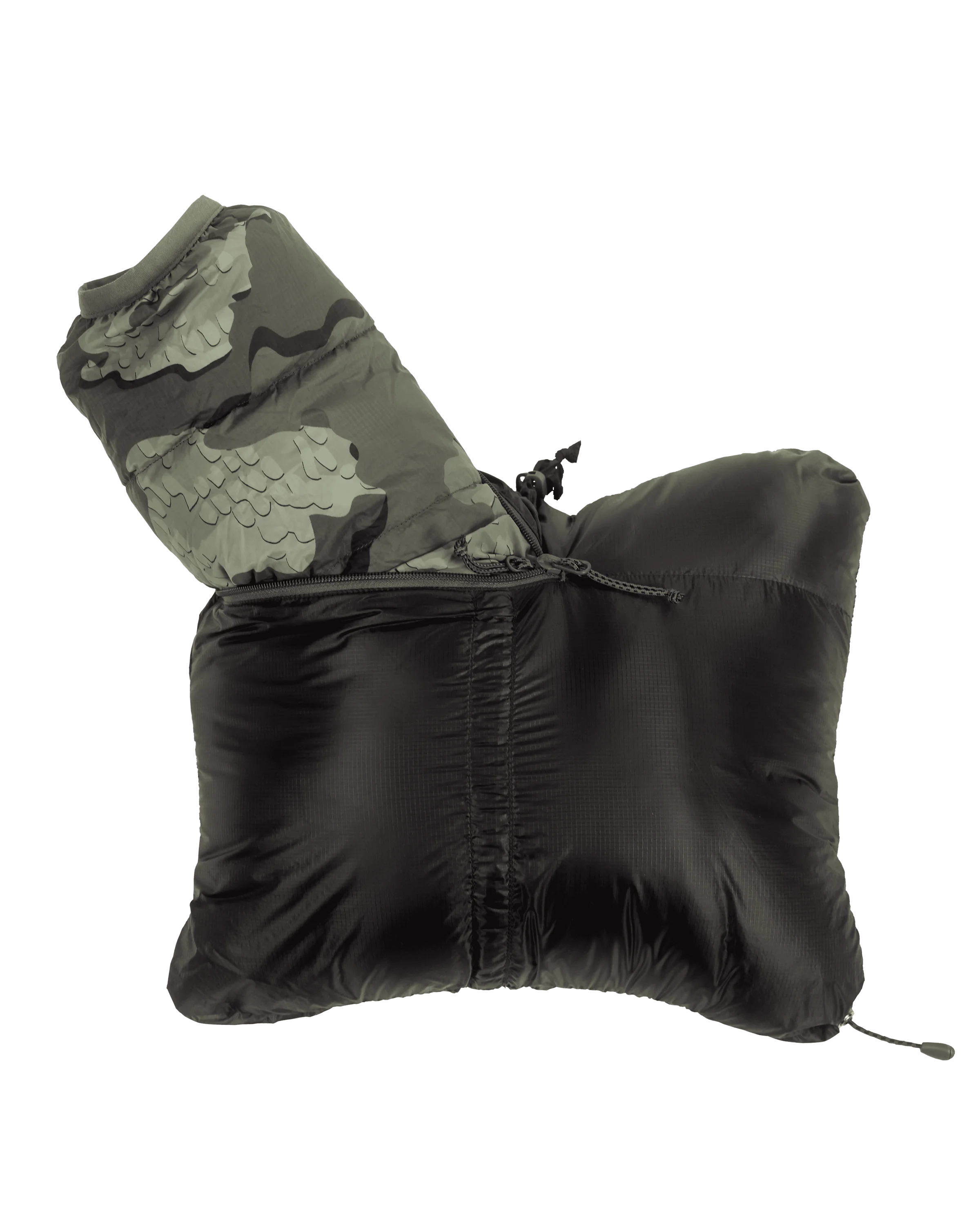 Super Down LT Hooded Jacket | Ash - Image 5