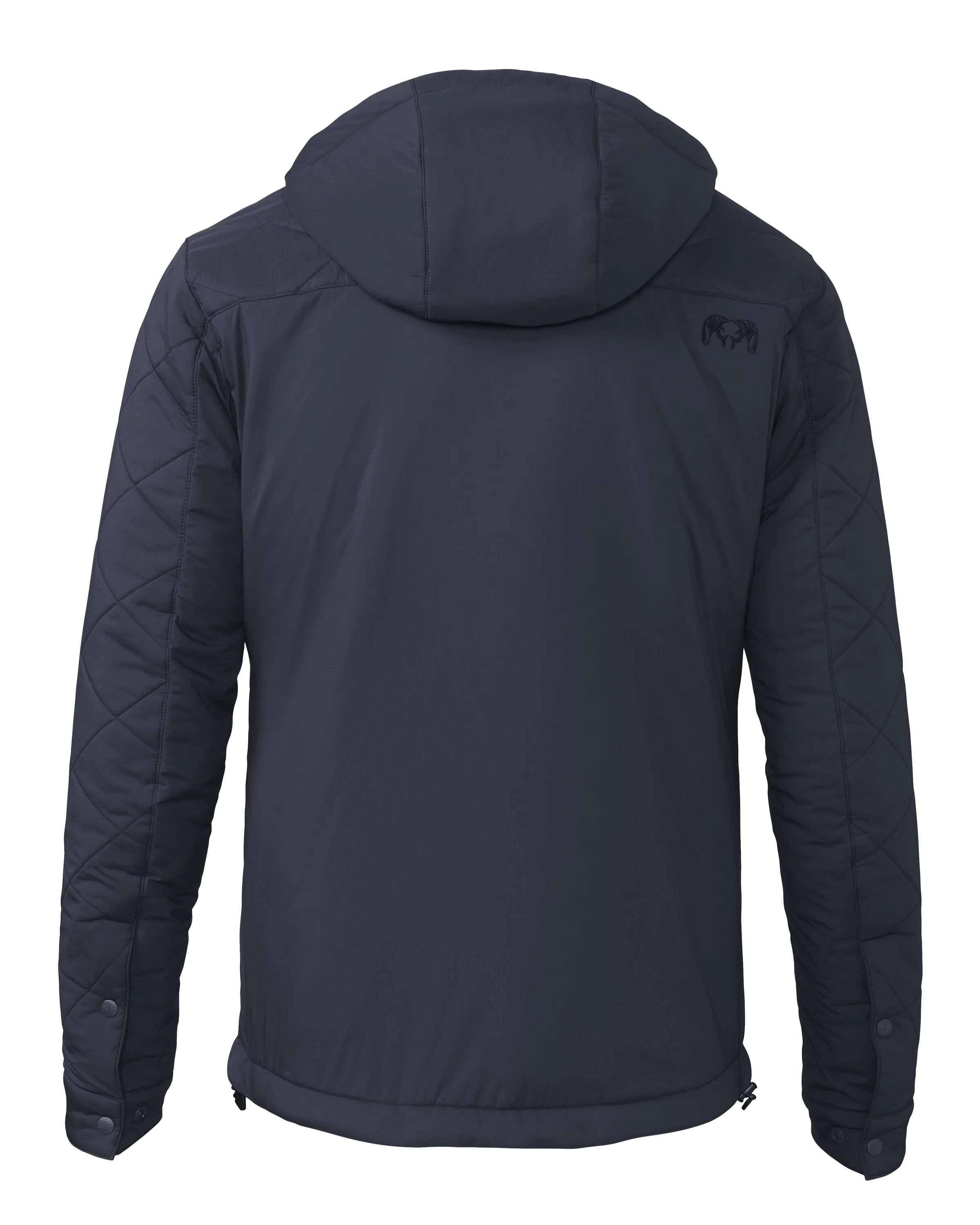Alternative view of Outlet Granby Hooded Jacket | Steel Blue