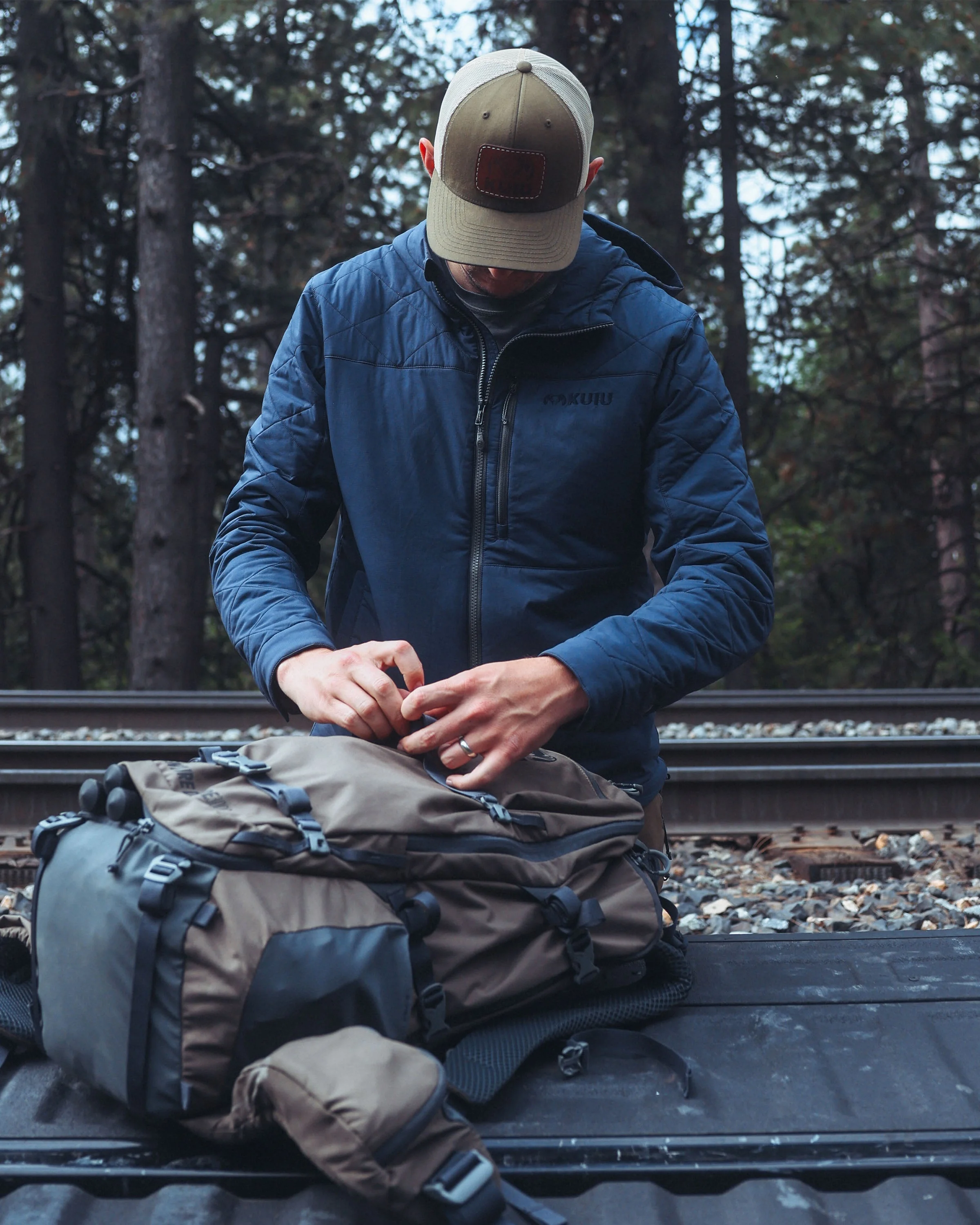 Outlet Granby Hooded Jacket | Bourbon - Image 3