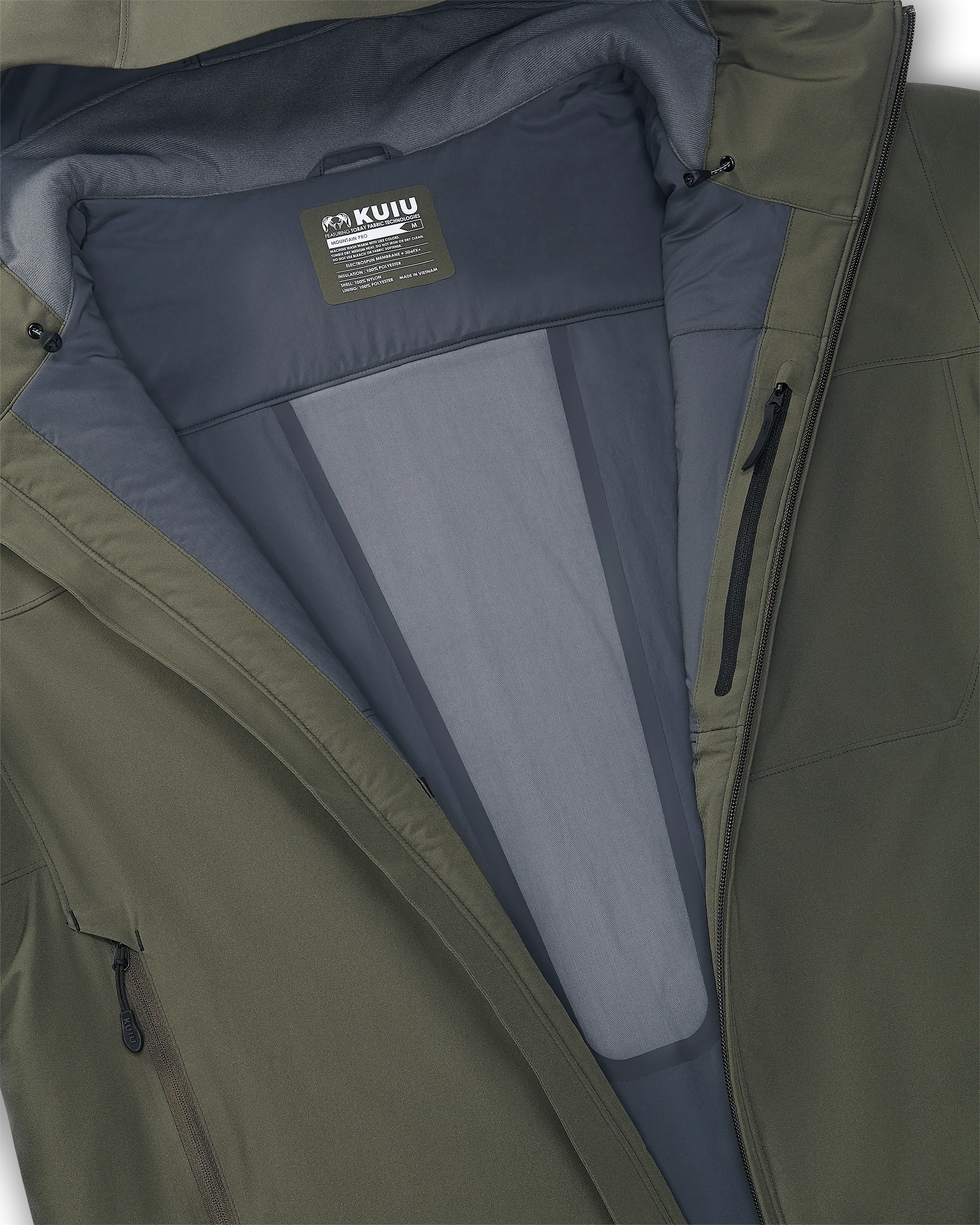 Mountain PRO Hooded Jacket | Ash - Image 4